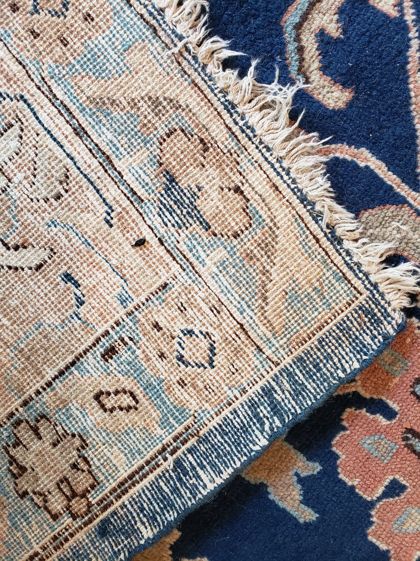 SOLD - Antique Persian Rug, 9x12, 1940's Khoy Tabriz, - "Dreamy Garden"