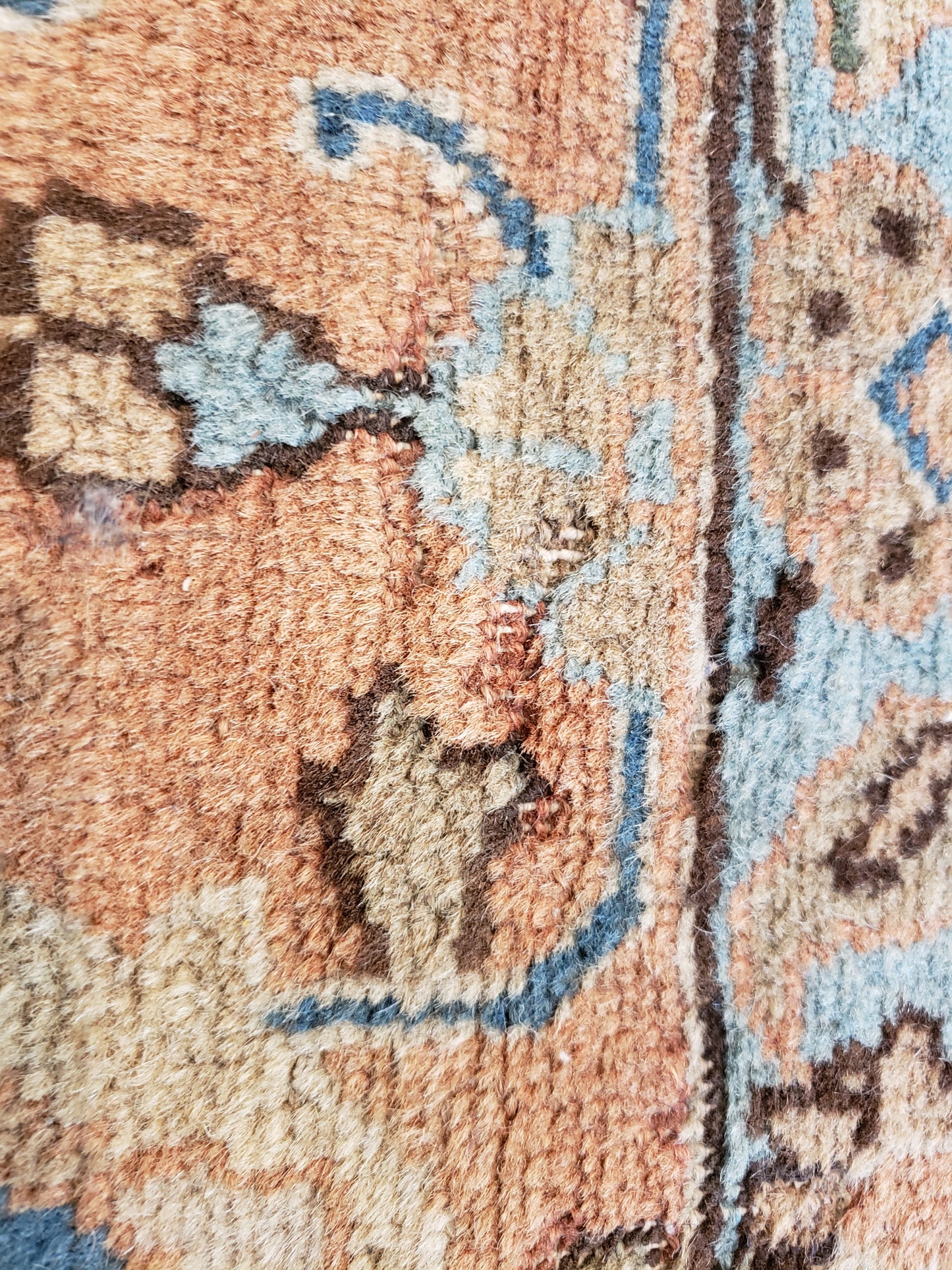 SOLD - Antique Persian Rug, 9x12, 1940's Khoy Tabriz, - "Dreamy Garden"