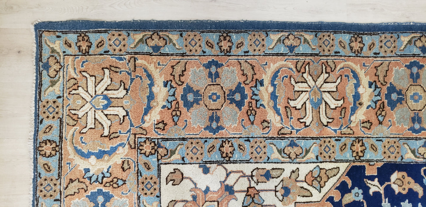SOLD - Antique Persian Rug, 9x12, 1940's Khoy Tabriz, - "Dreamy Garden"