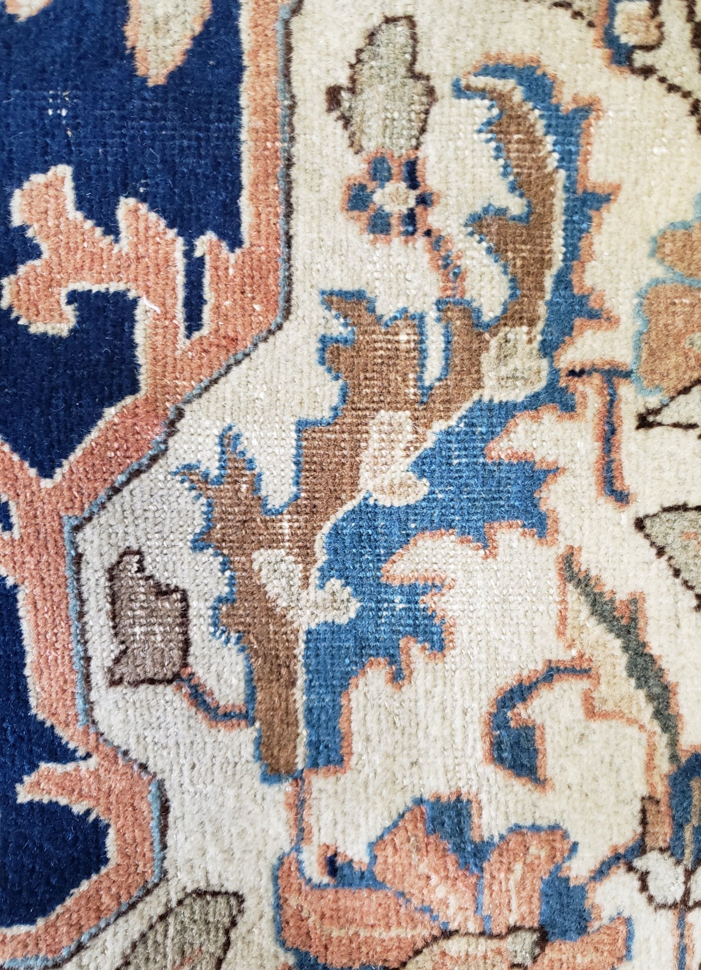 SOLD - Antique Persian Rug, 9x12, 1940's Khoy Tabriz, - "Dreamy Garden"