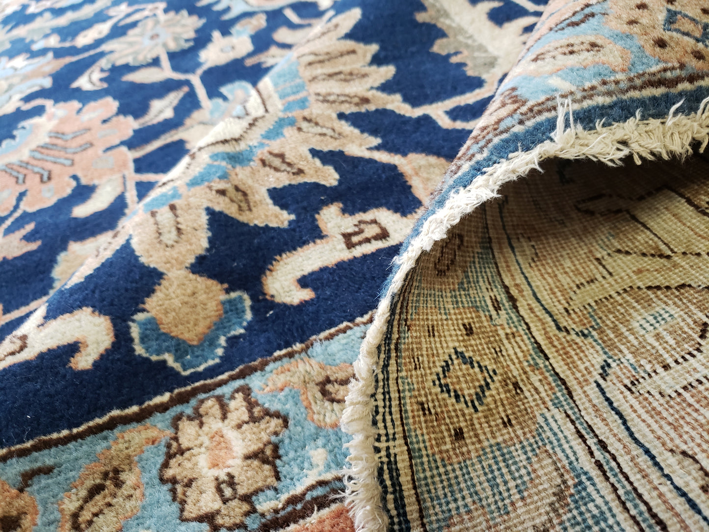 SOLD - Antique Persian Rug, 9x12, 1940's Khoy Tabriz, - "Dreamy Garden"