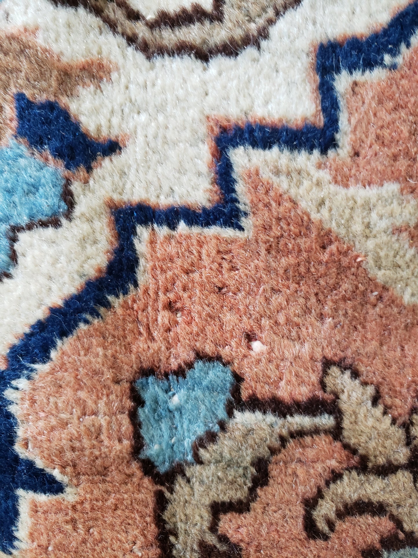 SOLD - Antique Persian Rug, 9x12, 1940's Khoy Tabriz, - "Dreamy Garden"