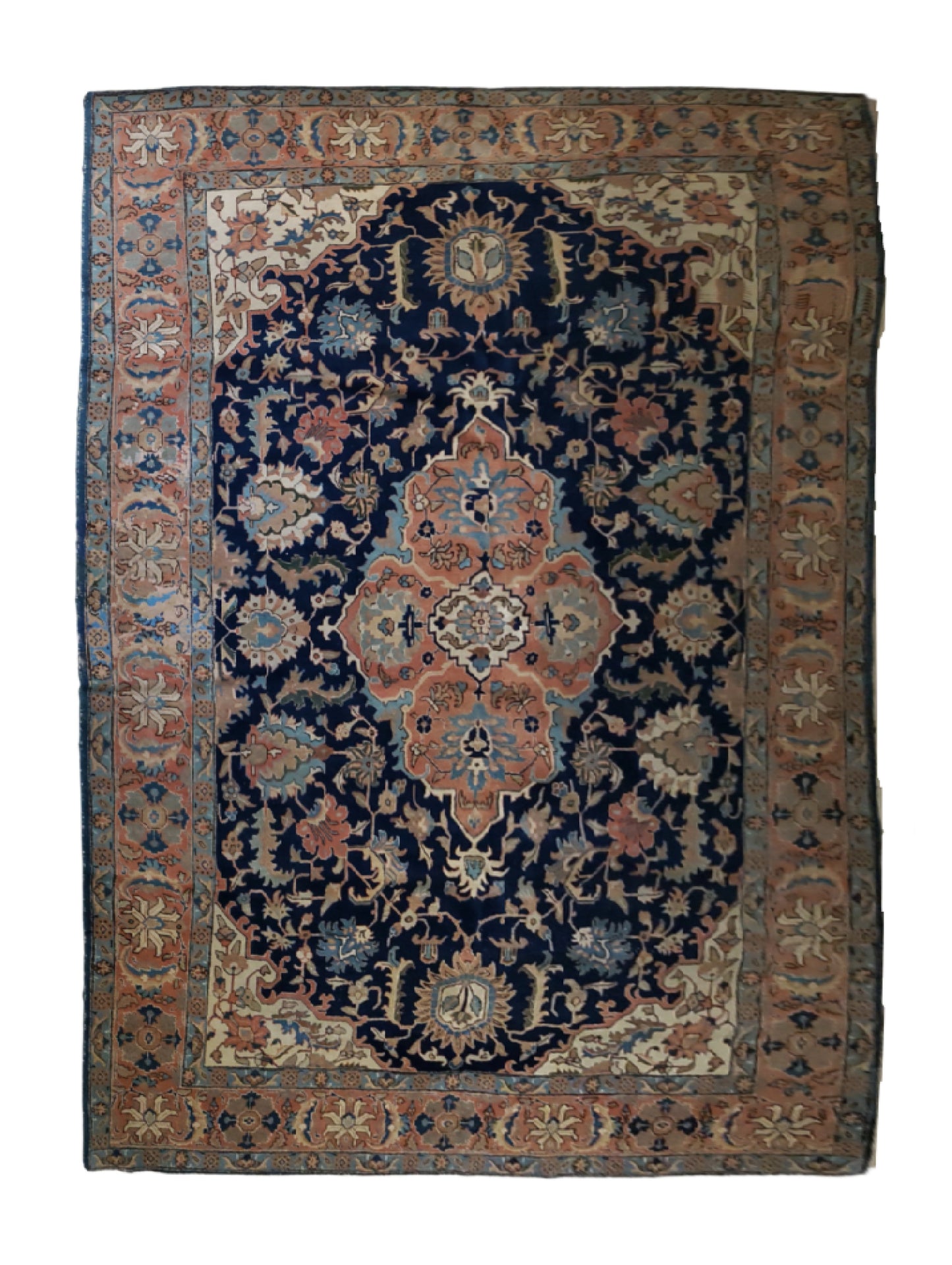 SOLD - Antique Persian Rug, 9x12, 1940's Khoy Tabriz, - "Dreamy Garden"