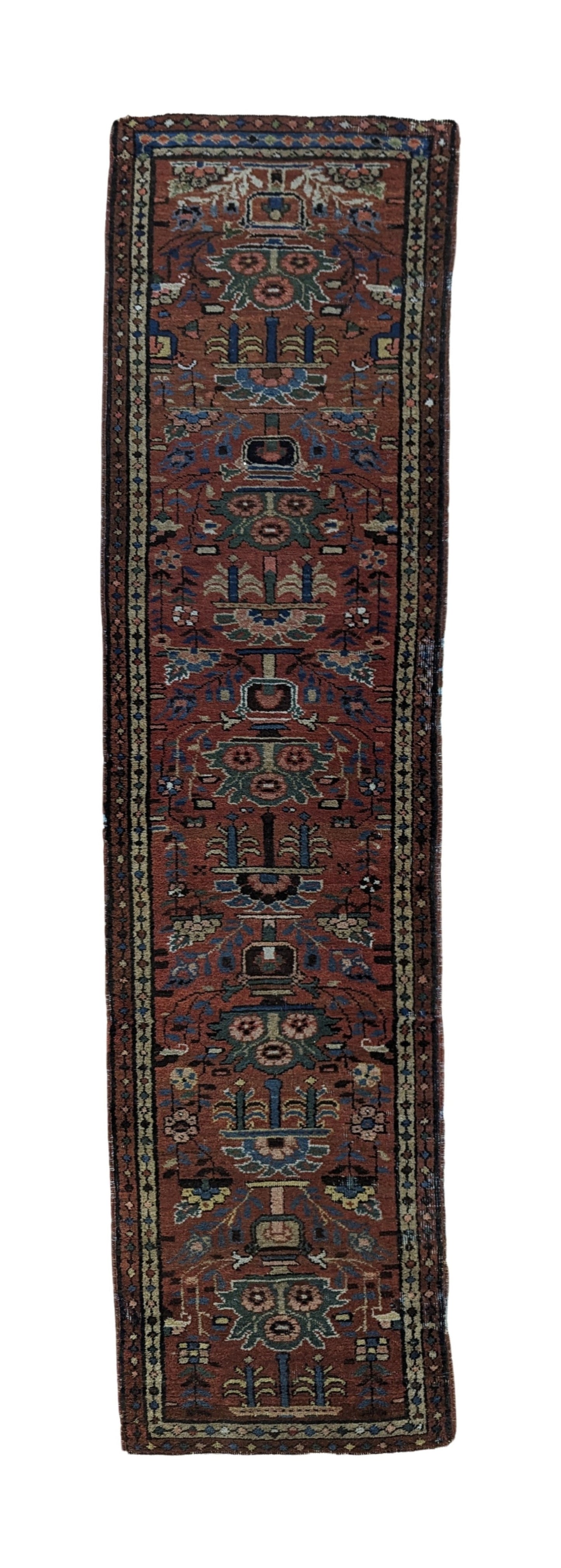 SOLD - Vintage Serab Persian Runner Rug, 2x9