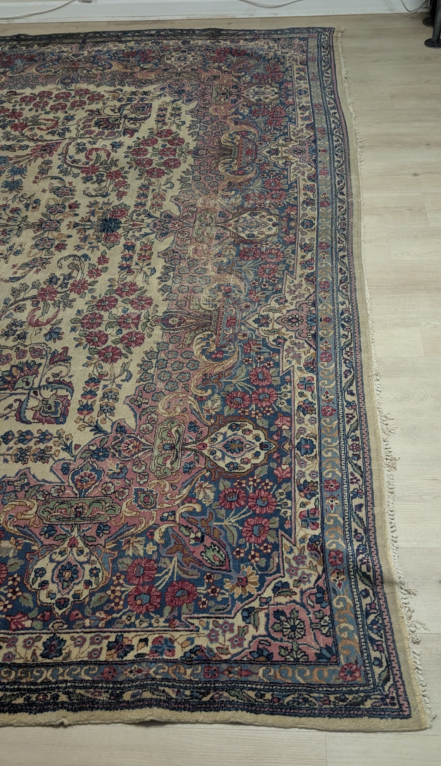 Vintage Persian Rug, 9x9 square