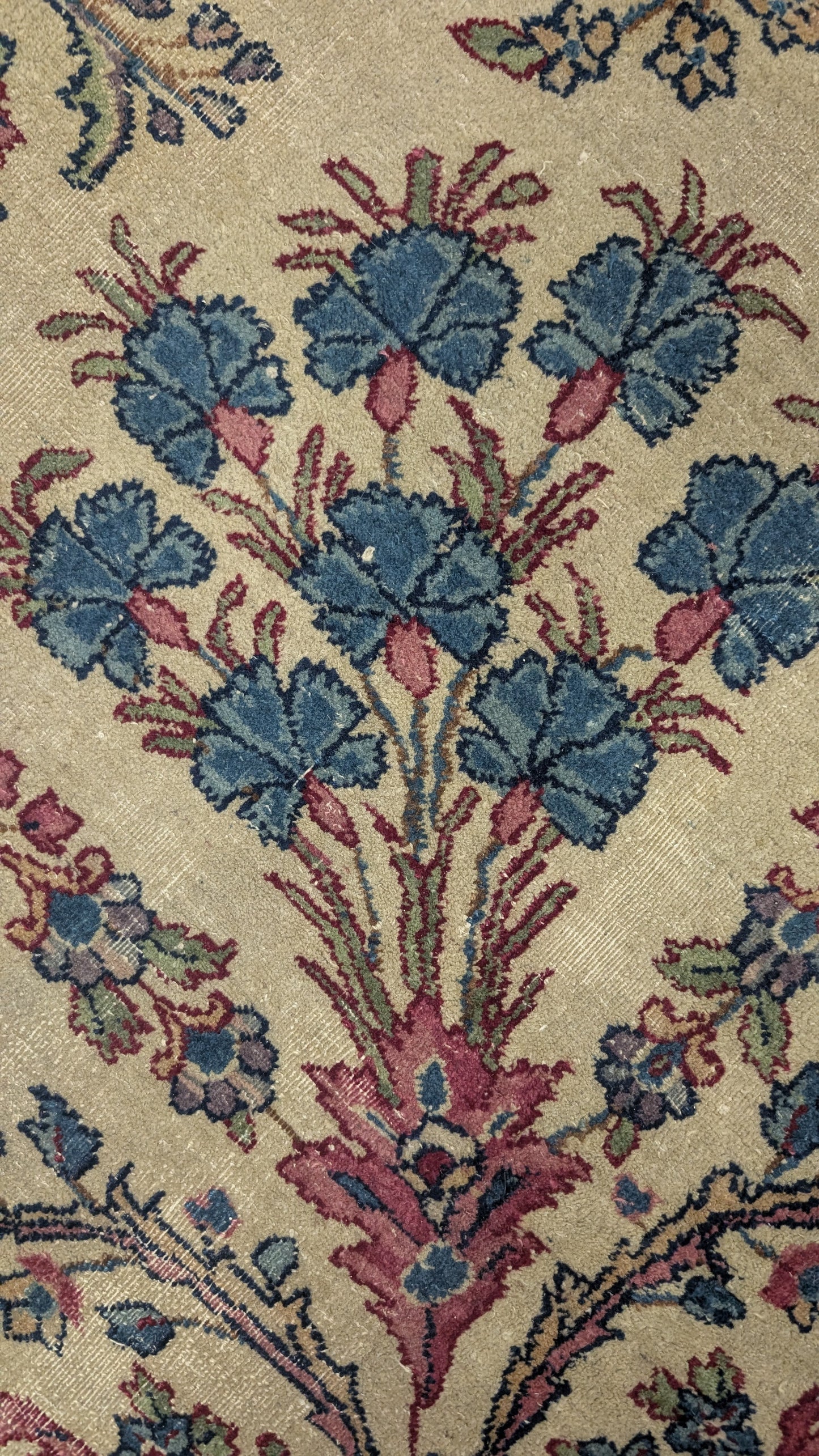 Vintage Persian Rug, 9x9 square