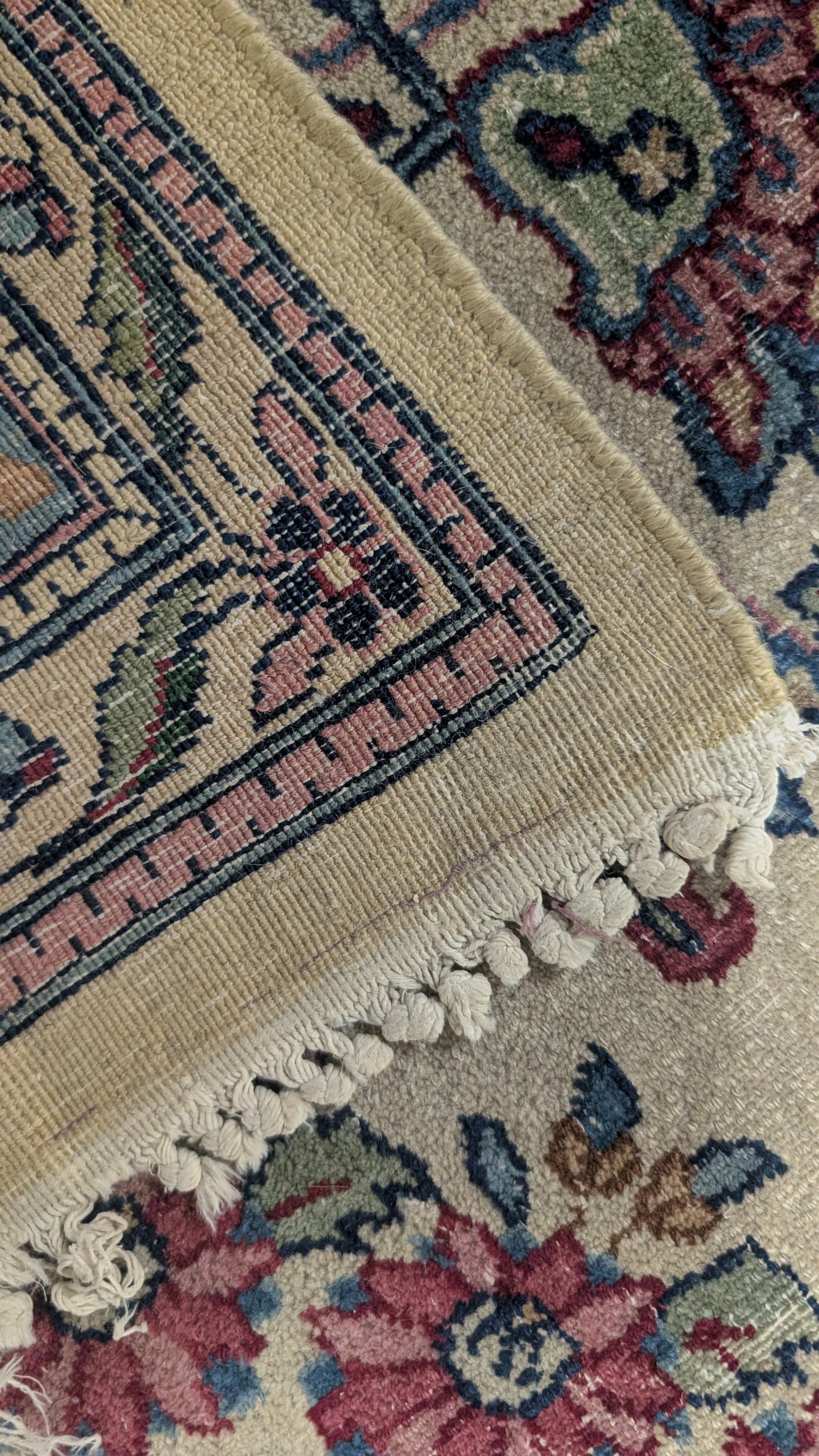 Vintage Persian Rug, 9x9 square