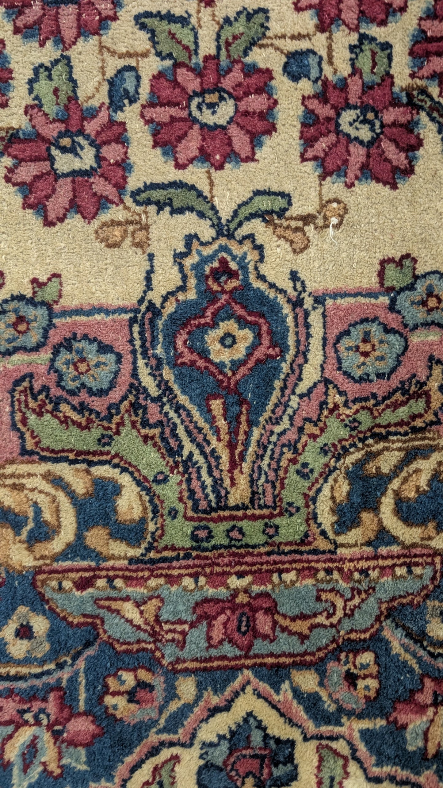 Vintage Persian Rug, 9x9 square