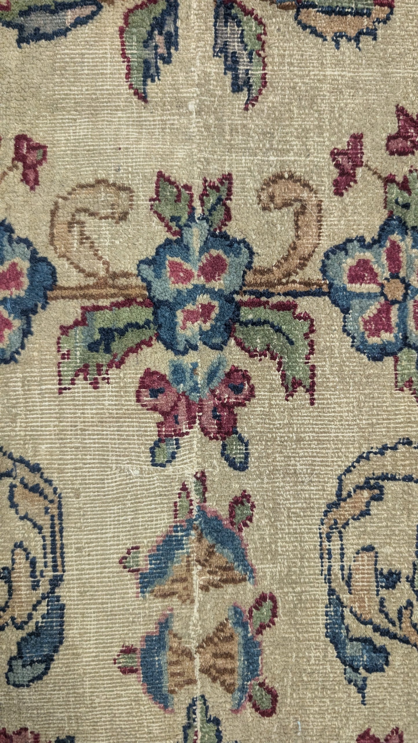 Vintage Persian Rug, 9x9 square