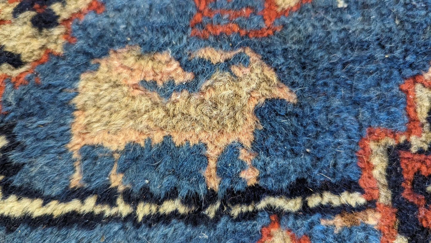 SOLD - Vintage Persian Viss Rug, 8'6x11