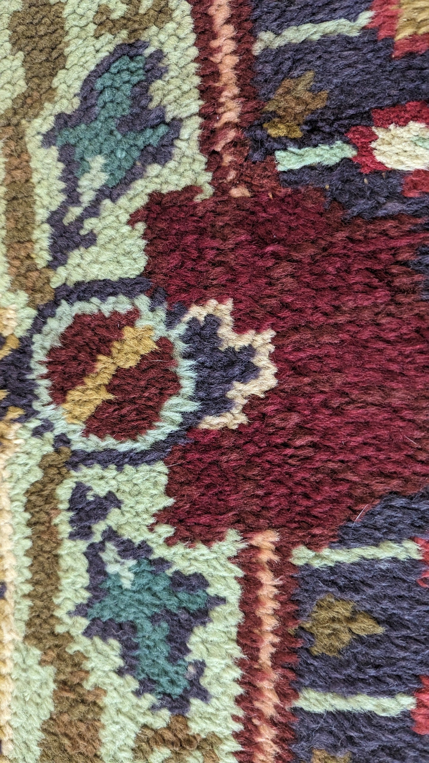 1940's European Hand Knotted Rug, 9x12 - "Heart of Europe"