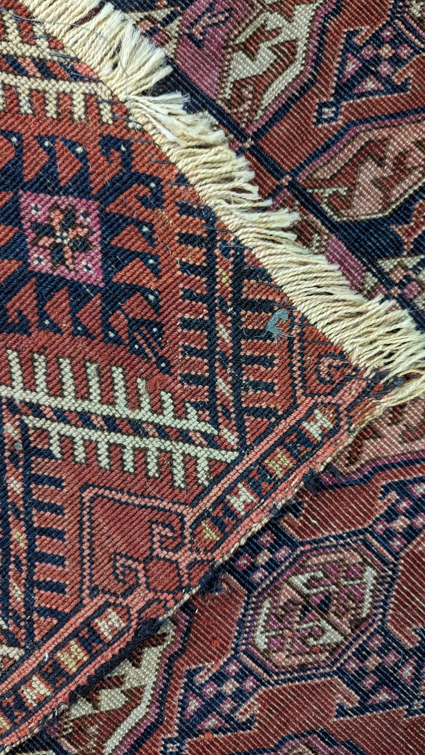 Antique Tekke Turkmen Rug, 7'3"x10'6"
