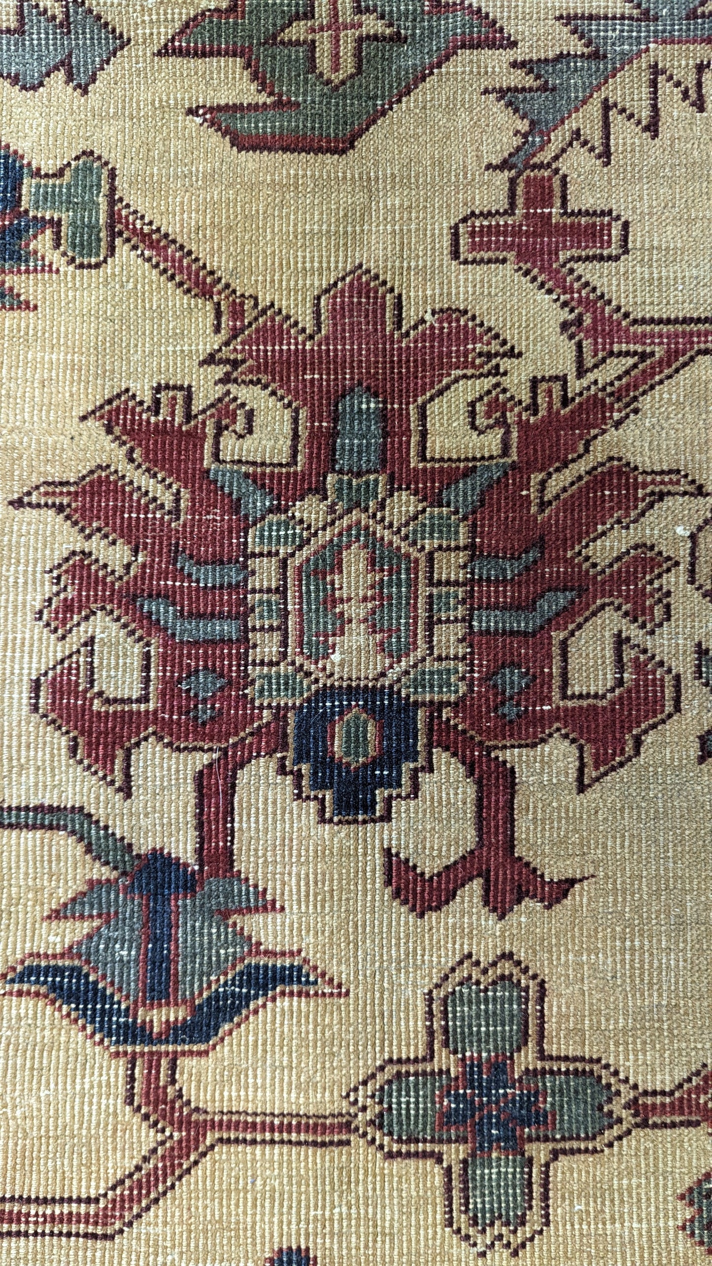 SOLD - Antique Anatolian Turkish Rug, 9x10 - 'The Bohemian Salon'