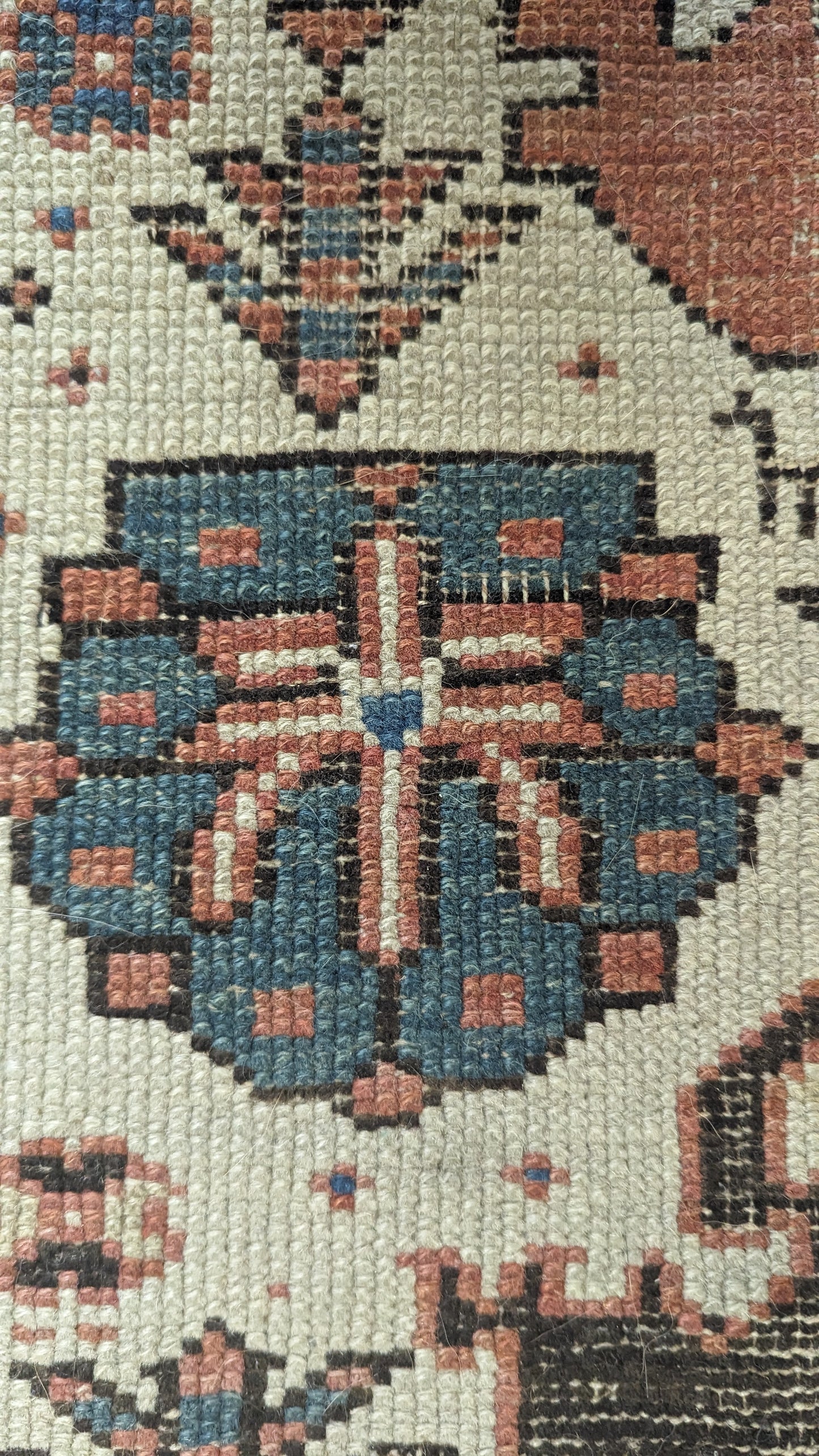SOLD - Antique Caucasian rug, 3x5