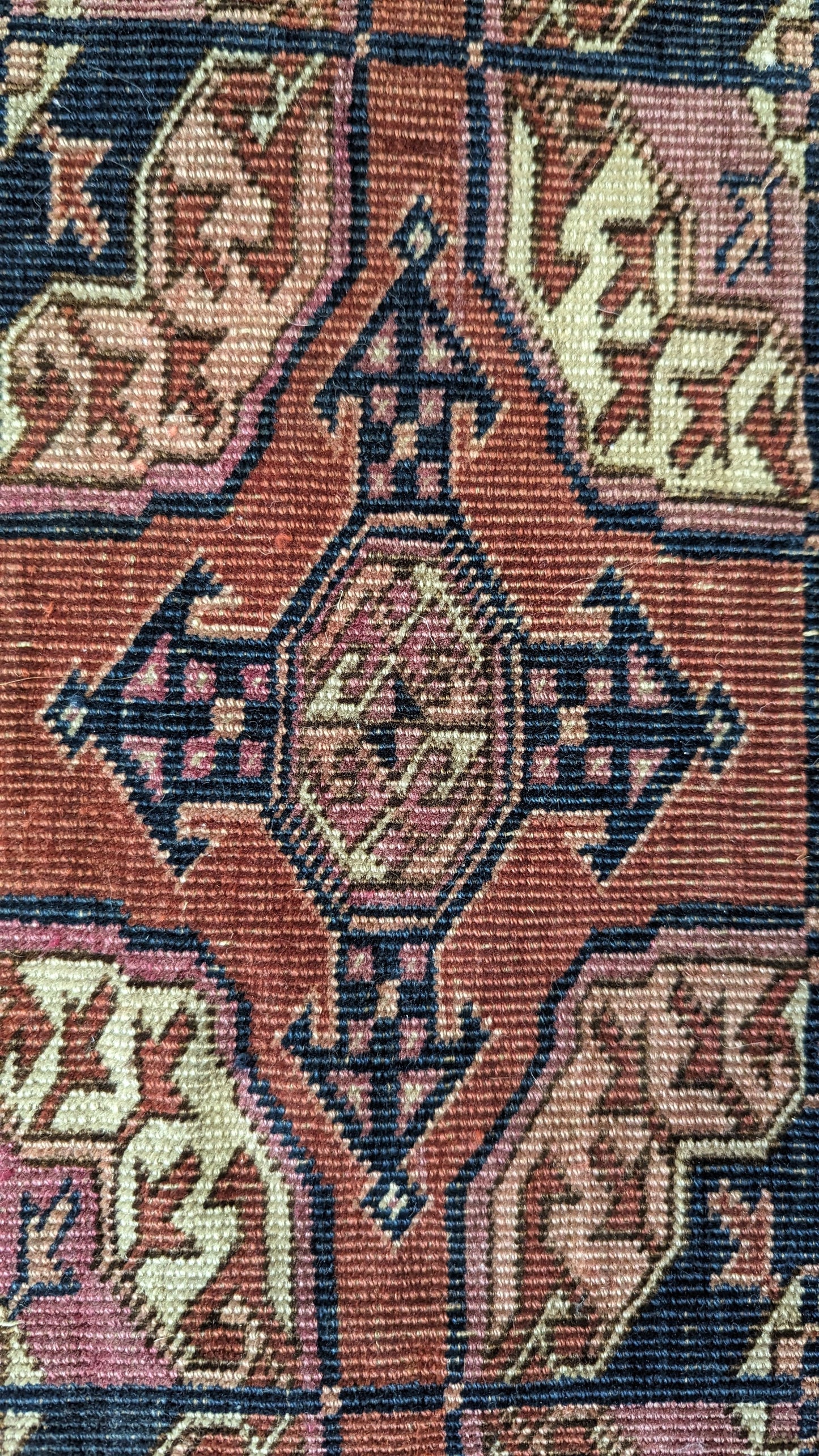 Antique Tekke Turkmen Rug, 7'3"x10'6"