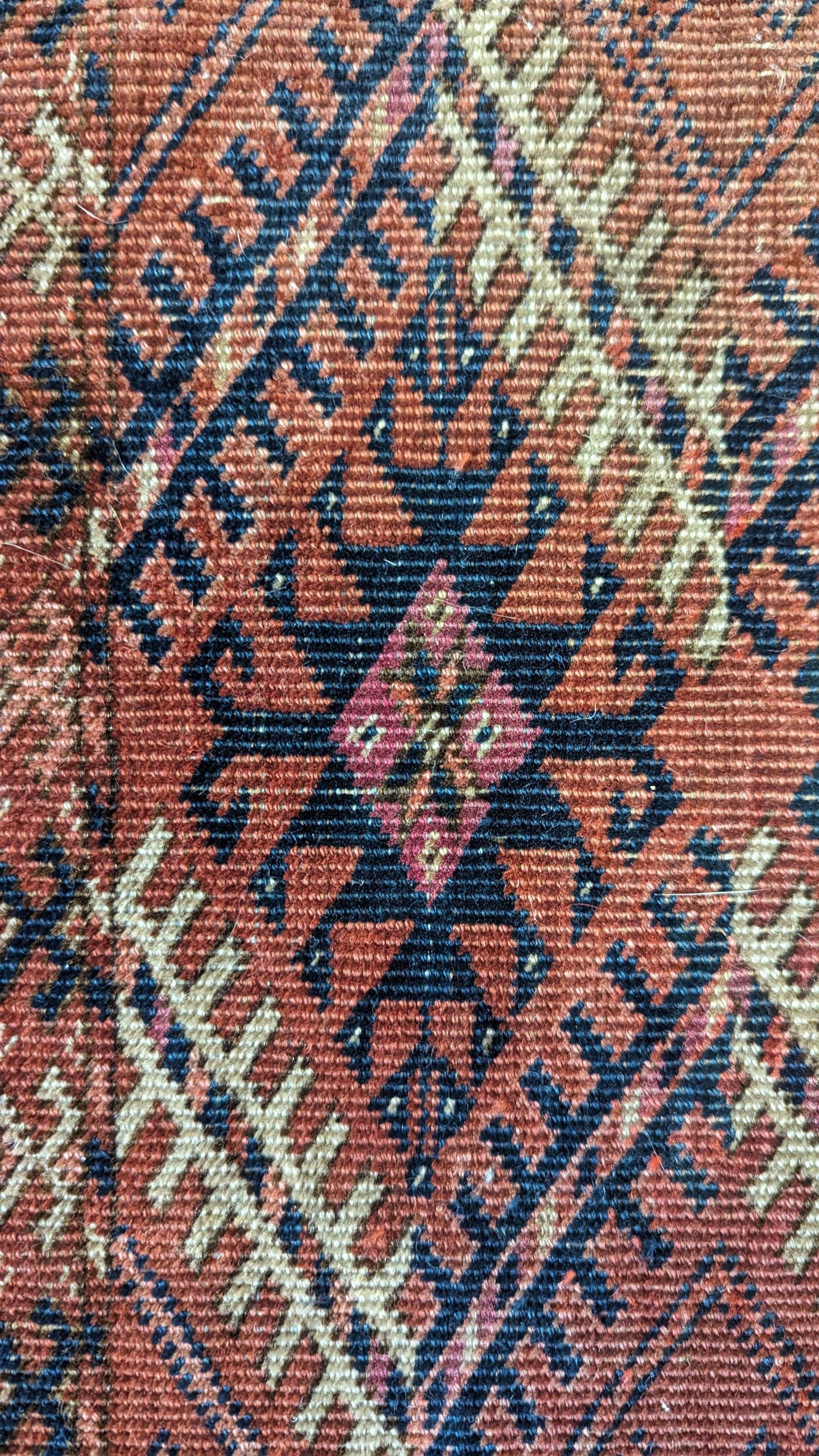 Antique Tekke Turkmen Rug, 7'3"x10'6"
