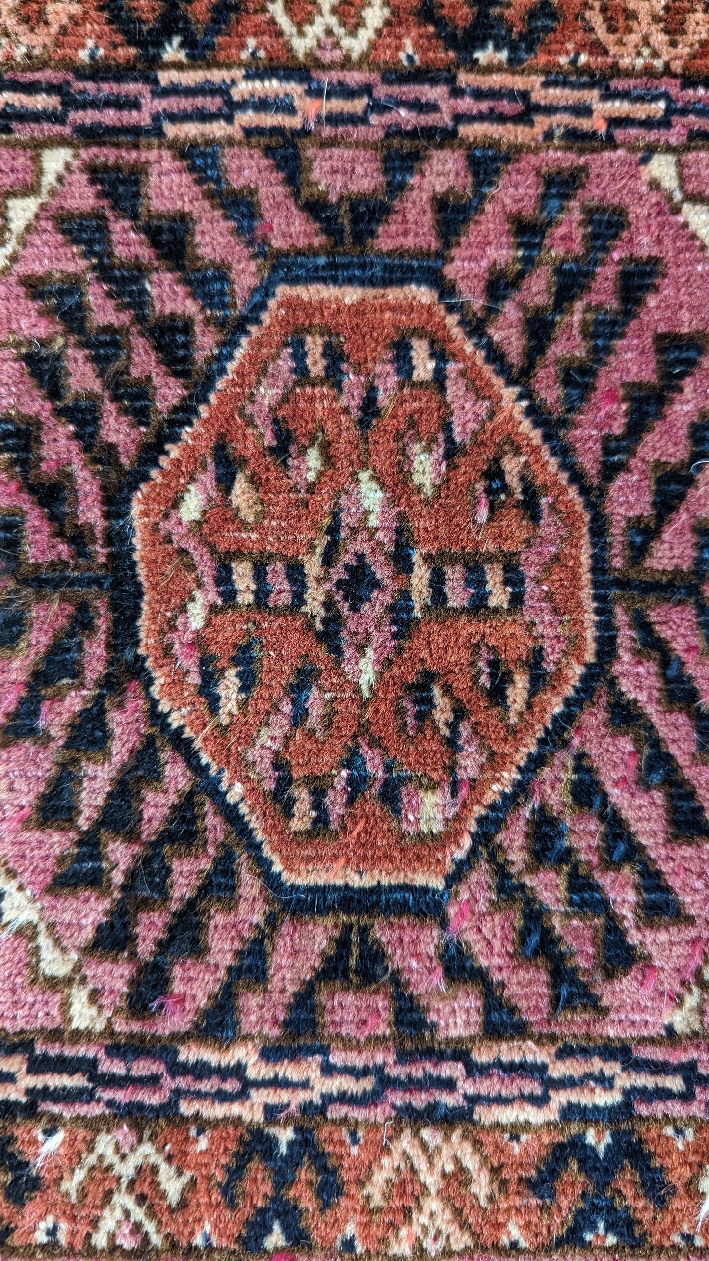 Antique Tekke Turkmen Rug, 7'3"x10'6"