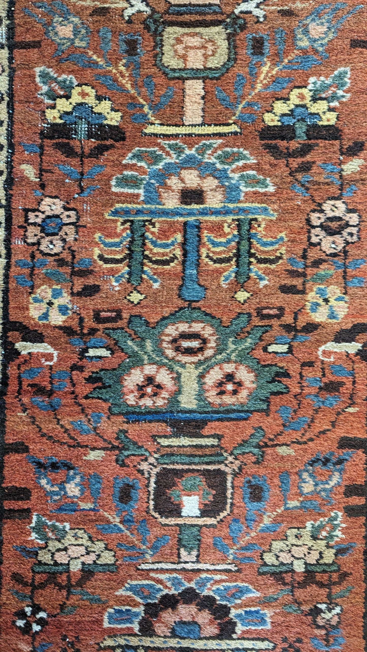 SOLD - Vintage Serab Persian Runner Rug, 2x9