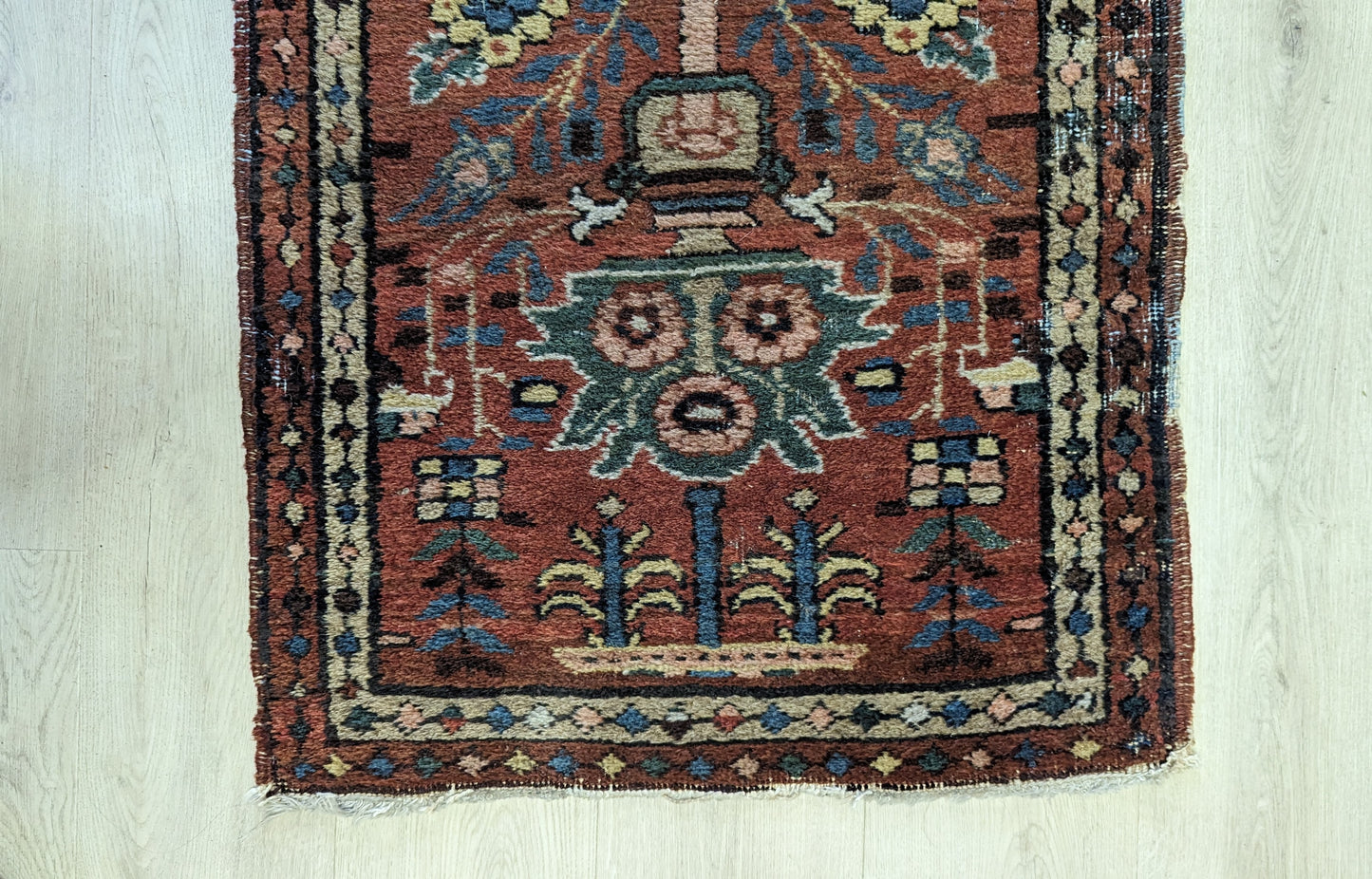 SOLD - Vintage Serab Persian Runner Rug, 2x9