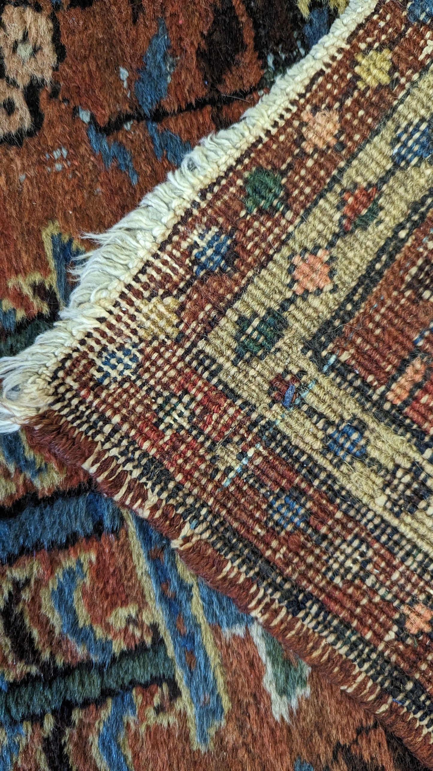SOLD - Vintage Serab Persian Runner Rug, 2x9