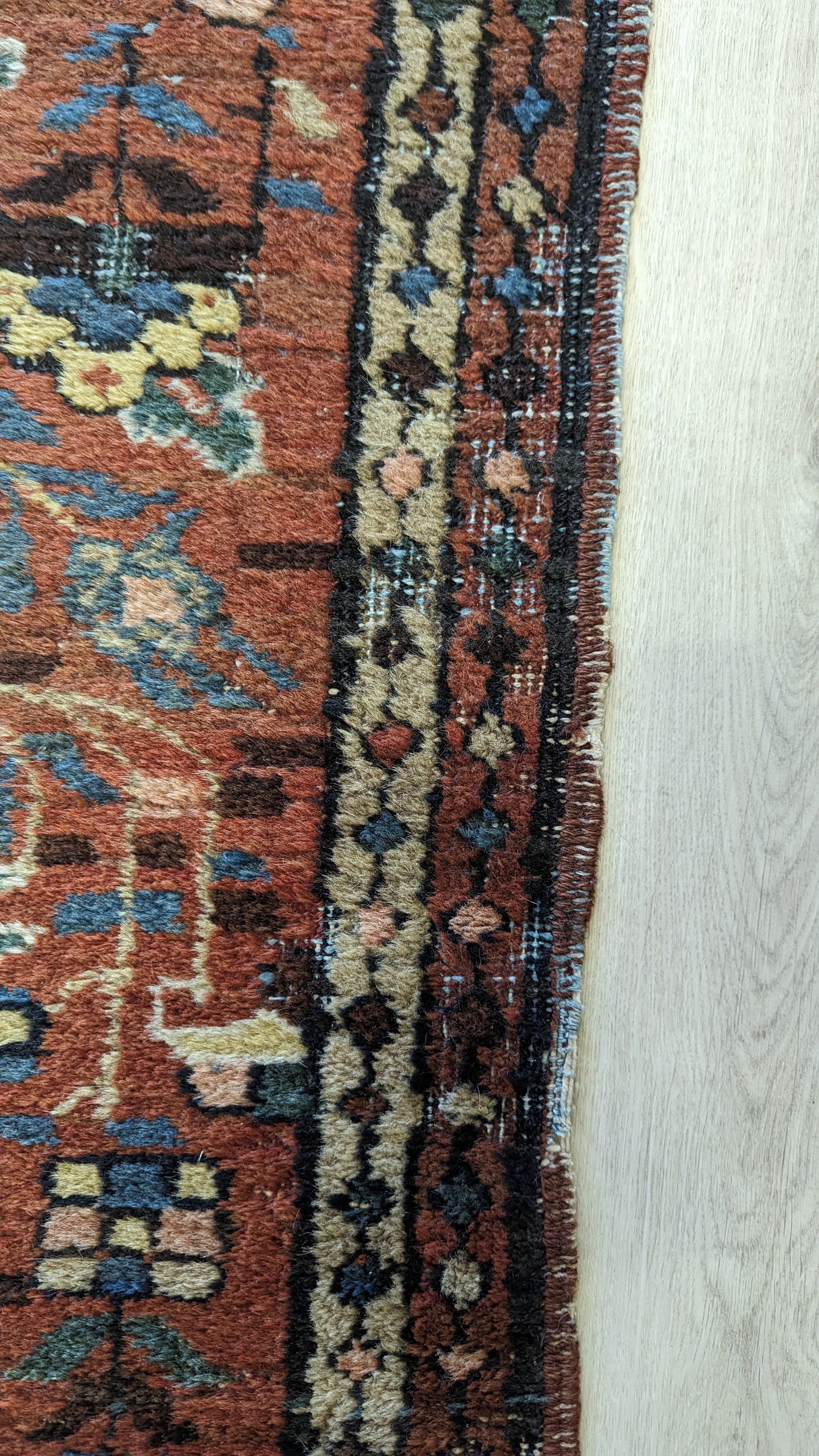 SOLD - Vintage Serab Persian Runner Rug, 2x9