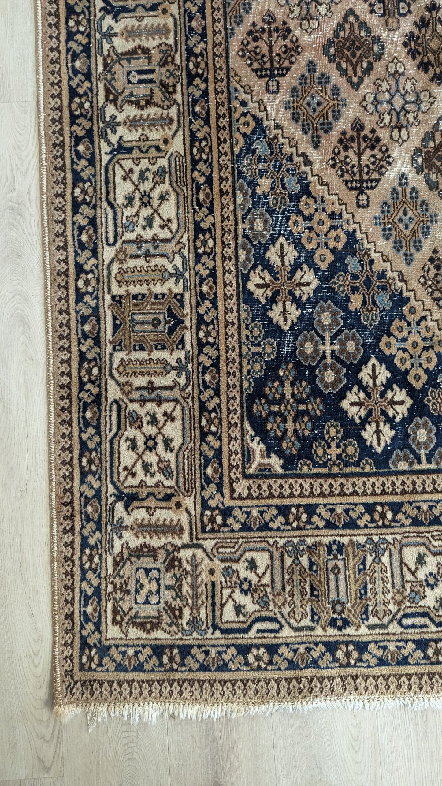 SOLD Vintage Persian Geometric Rug, 8x11