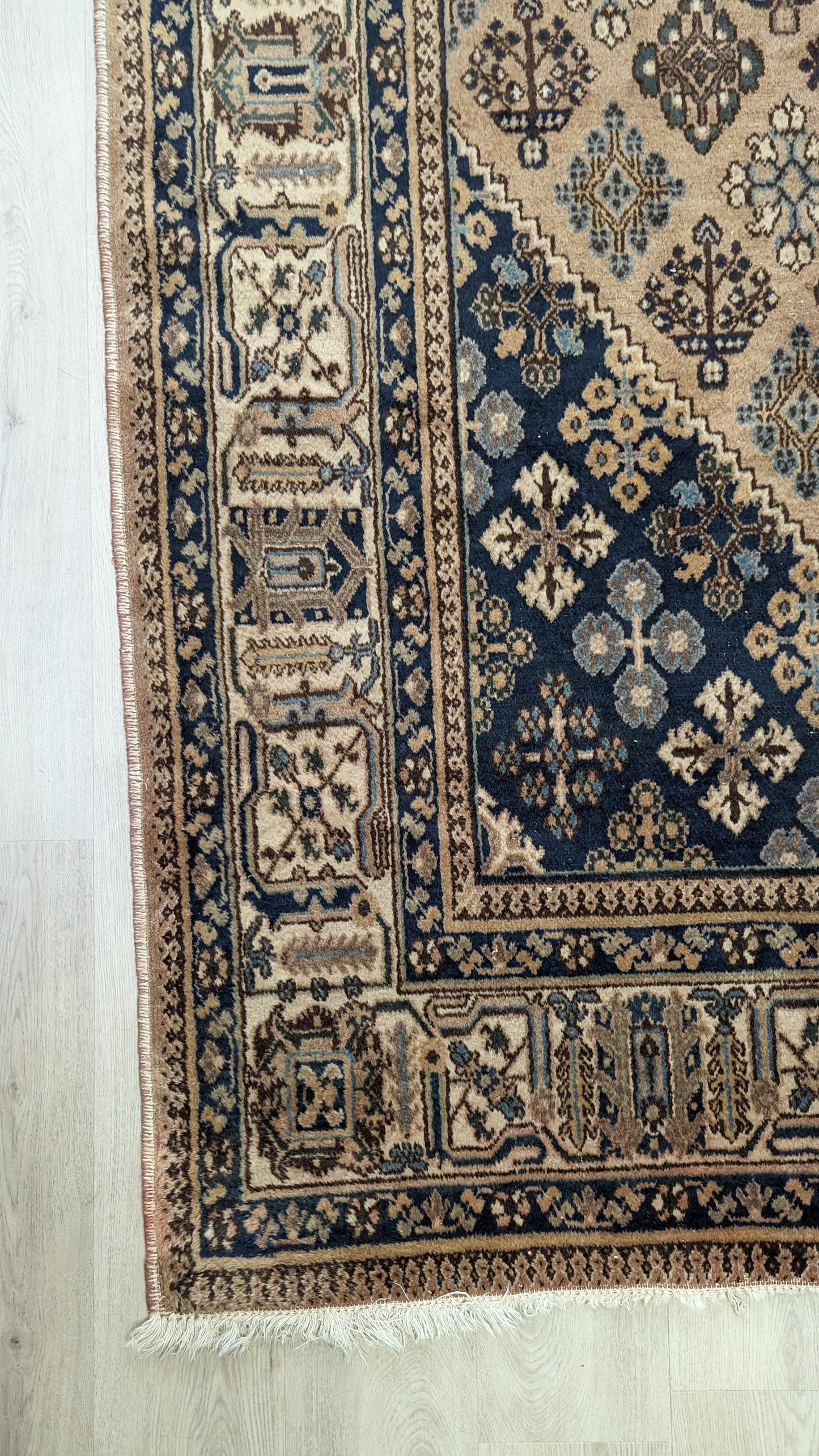 SOLD Vintage Persian Geometric Rug, 8x11