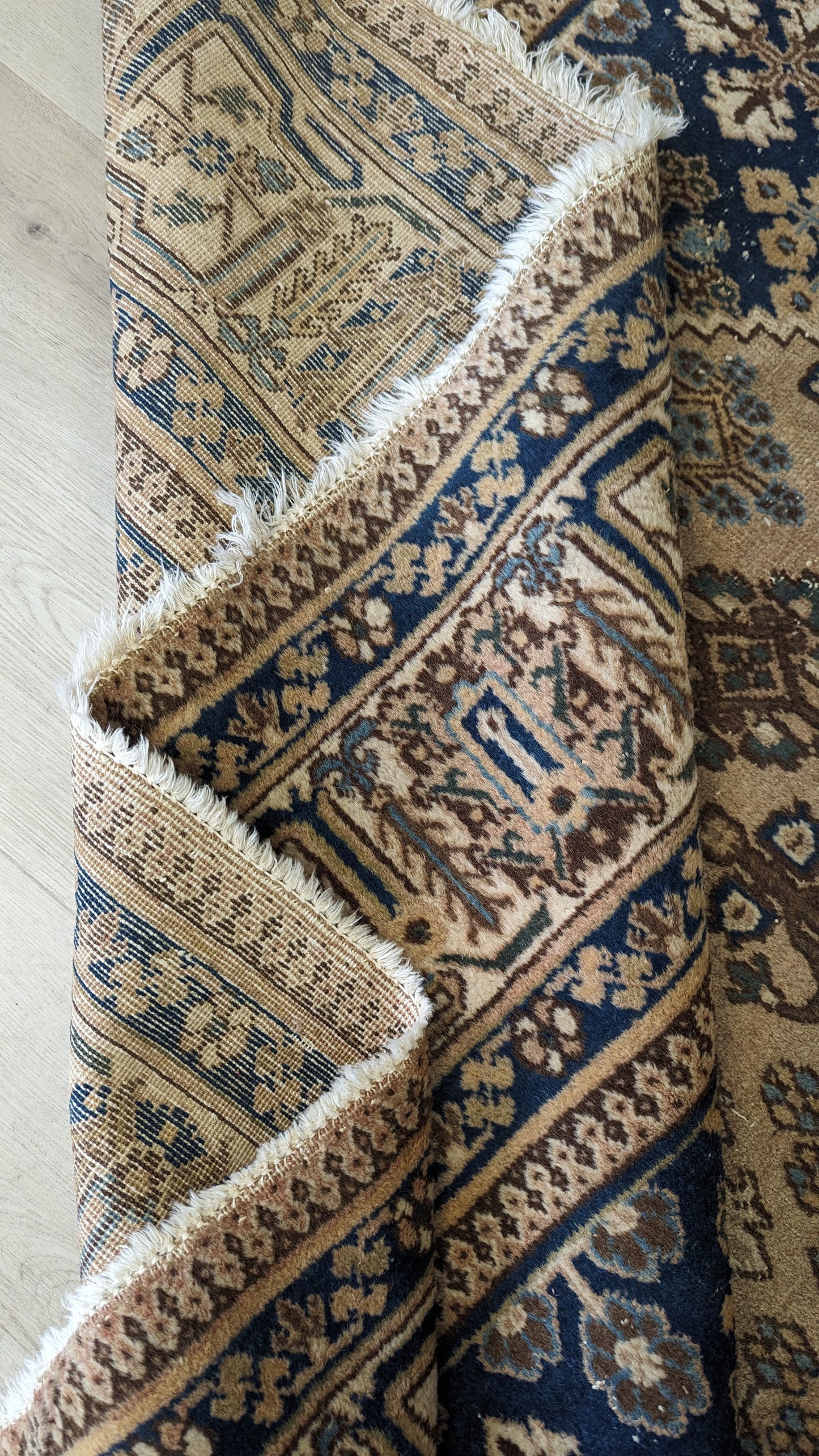SOLD Vintage Persian Geometric Rug, 8x11