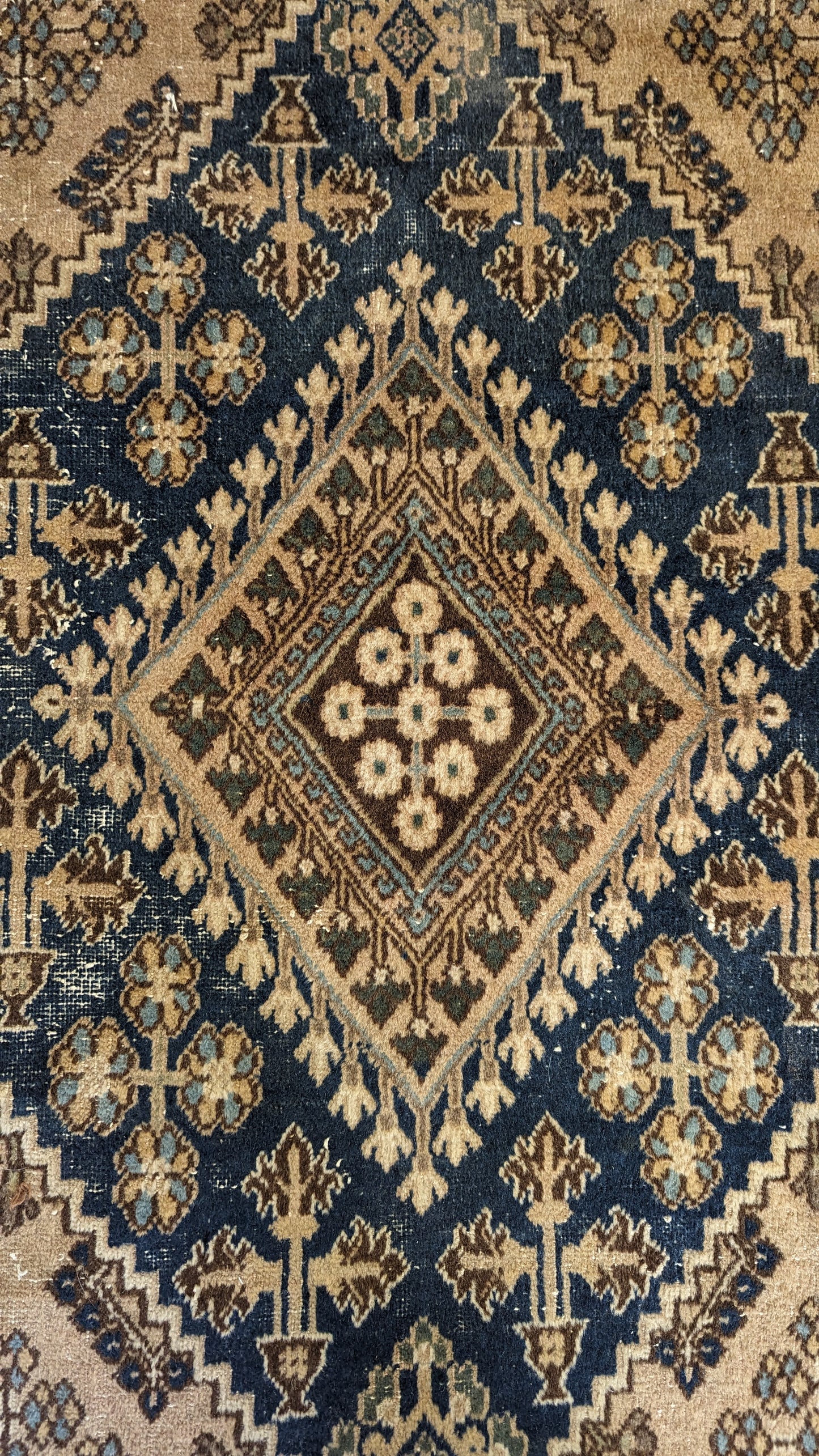 SOLD Vintage Persian Geometric Rug, 8x11