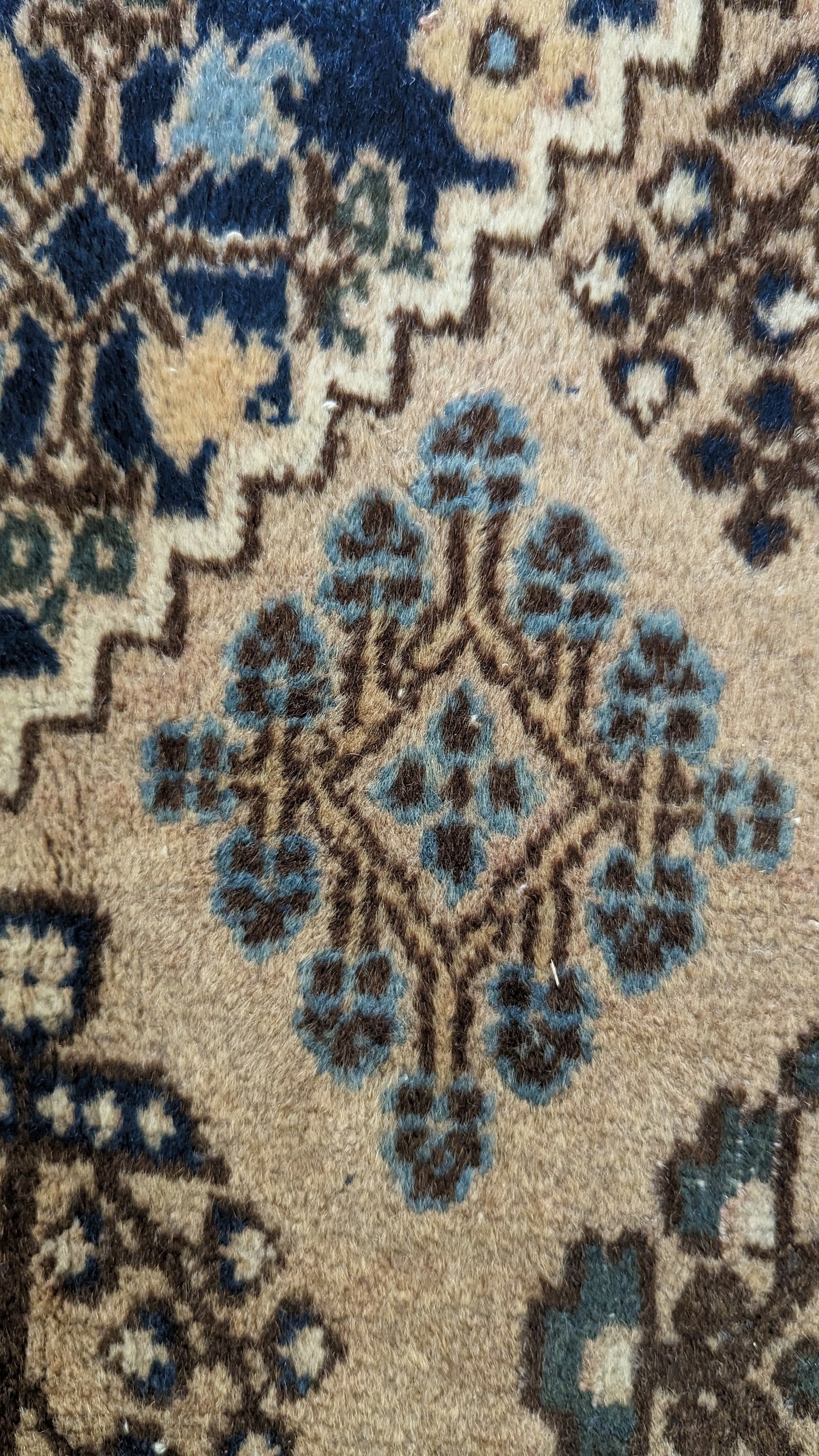 SOLD Vintage Persian Geometric Rug, 8x11