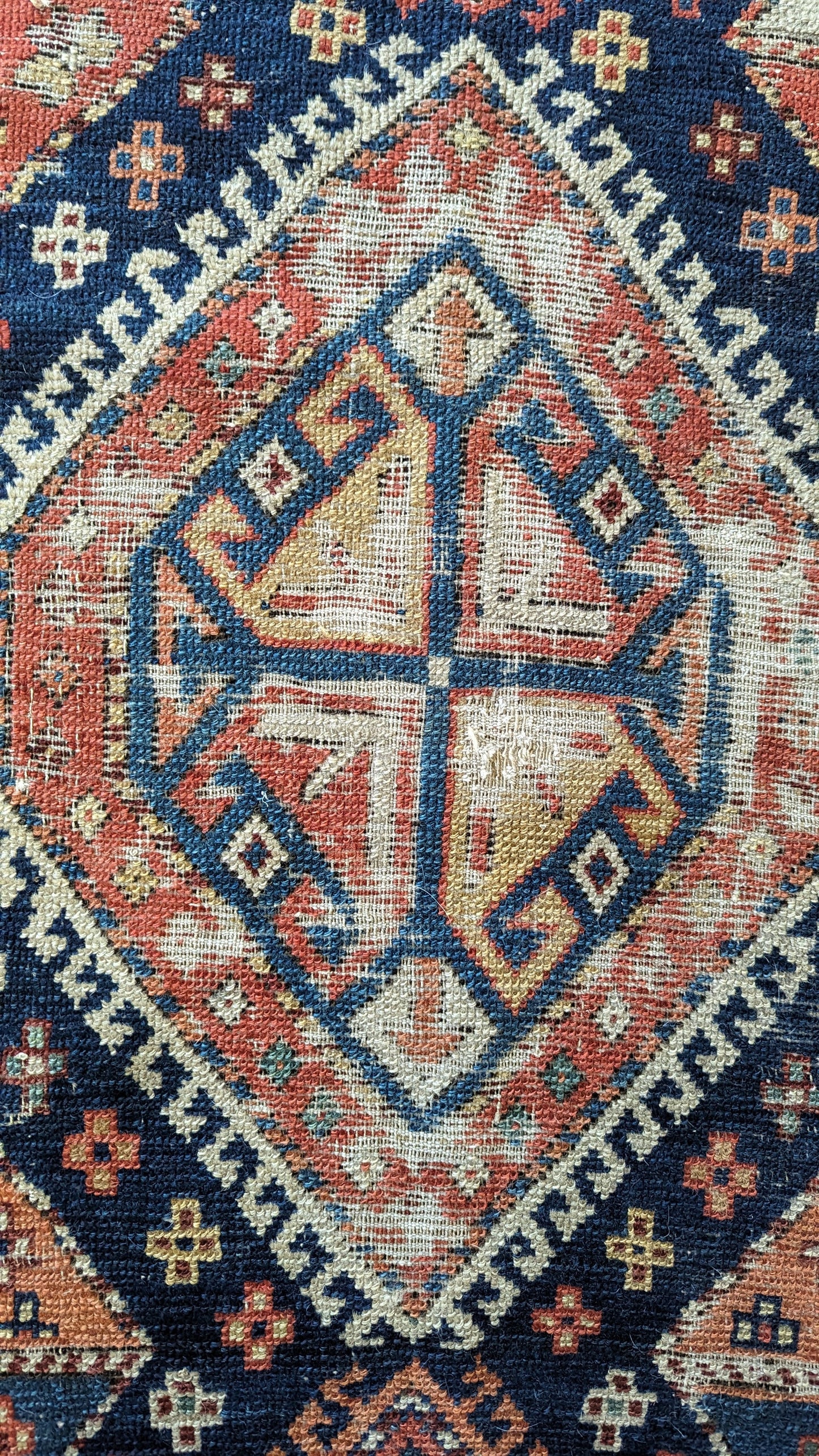 Antique Serab Persian Runner Rug, 3'6x10'3"