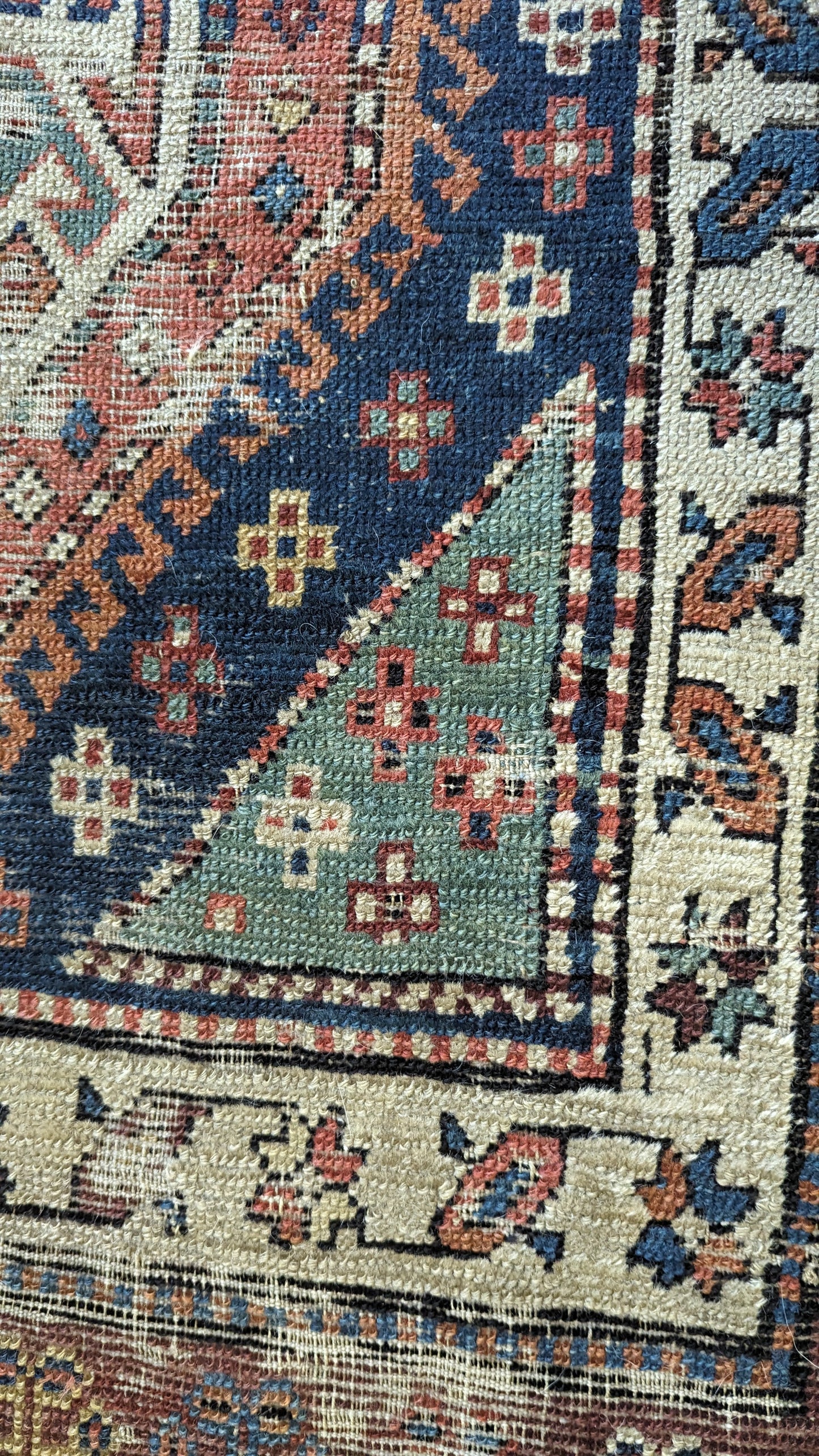 Antique Serab Persian Runner Rug, 3'6x10'3"