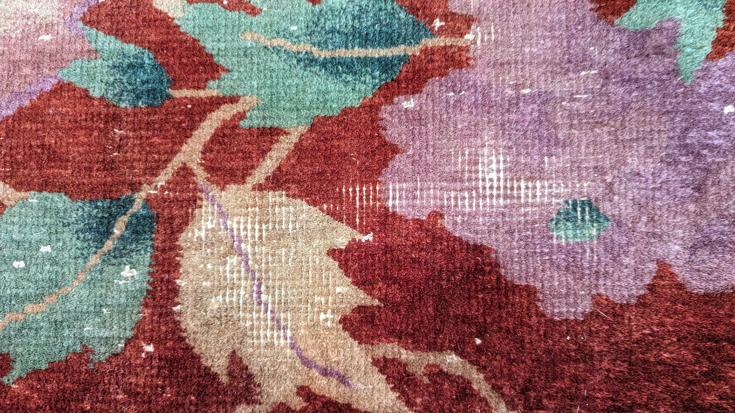 Antique Art Deco Chinese Rug, 9'x11'
