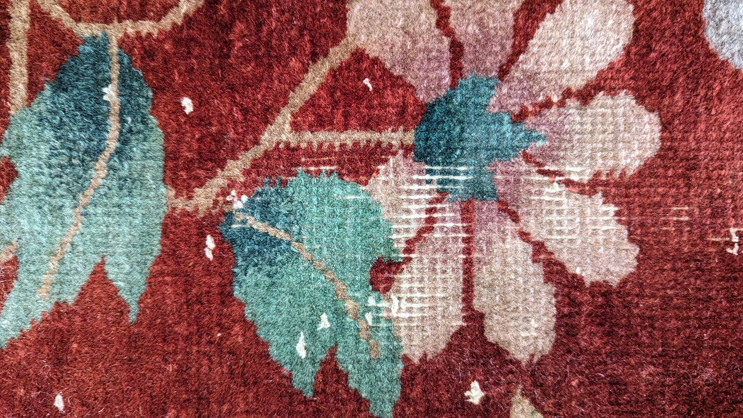 Antique Art Deco Chinese Rug, 9'x11'