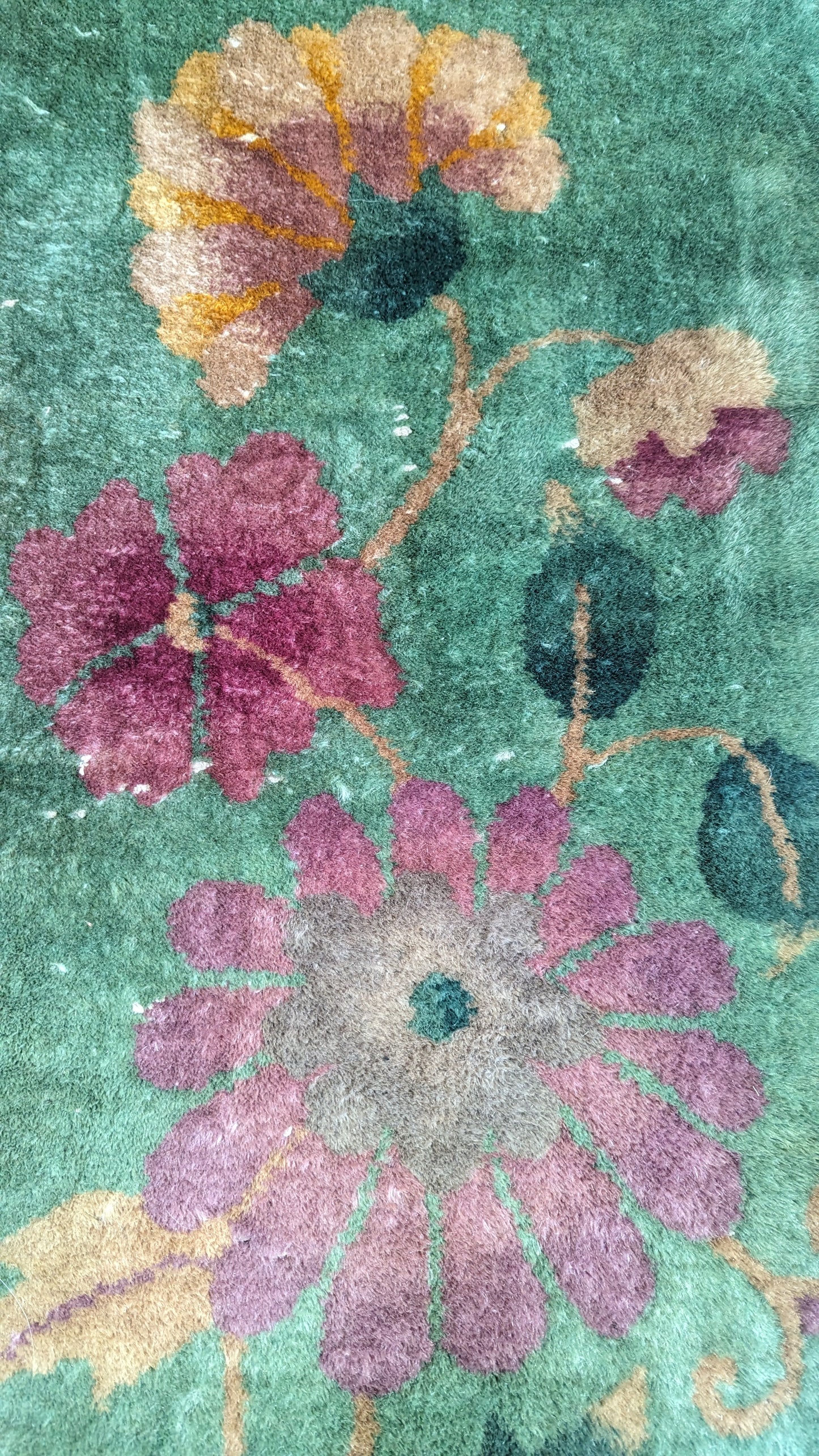 Antique Art Deco Chinese Rug, 9'x11'