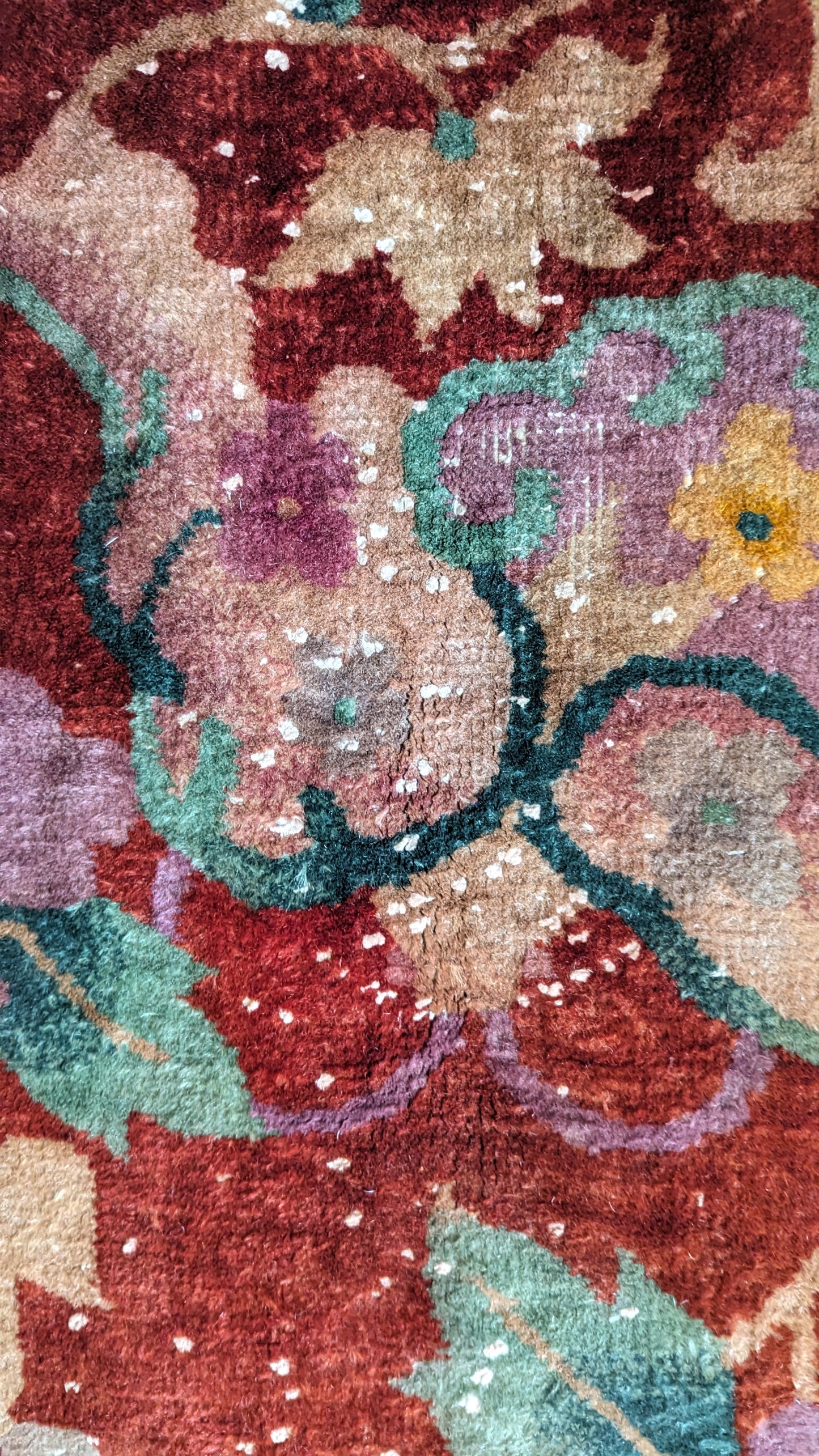 Antique Art Deco Chinese Rug, 9'x11'