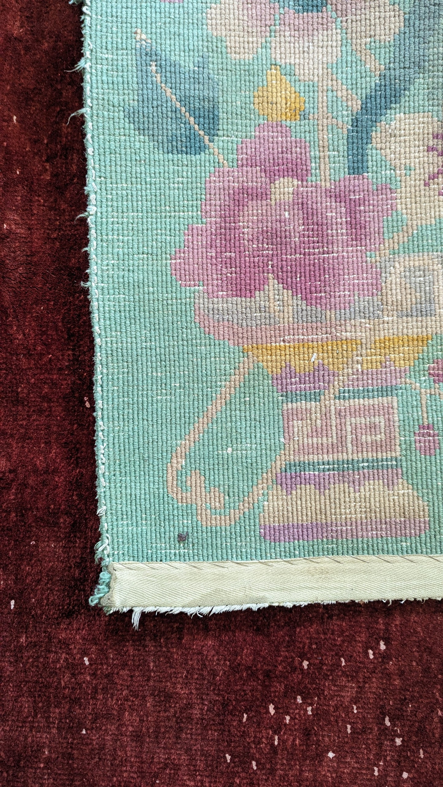 Antique Art Deco Chinese Rug, 9'x11'