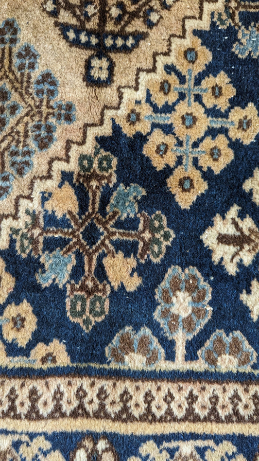 SOLD Vintage Persian Geometric Rug, 8x11