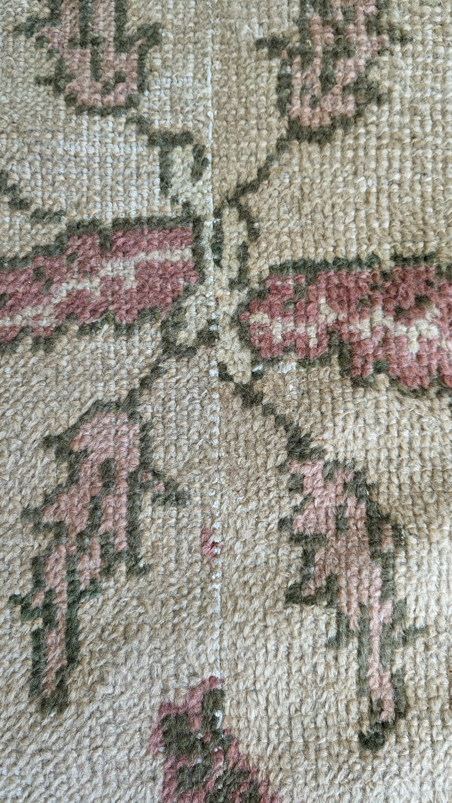 Vintage Borlu Turkish Rug, 10x17 - "Bohemian Palace Oushak"