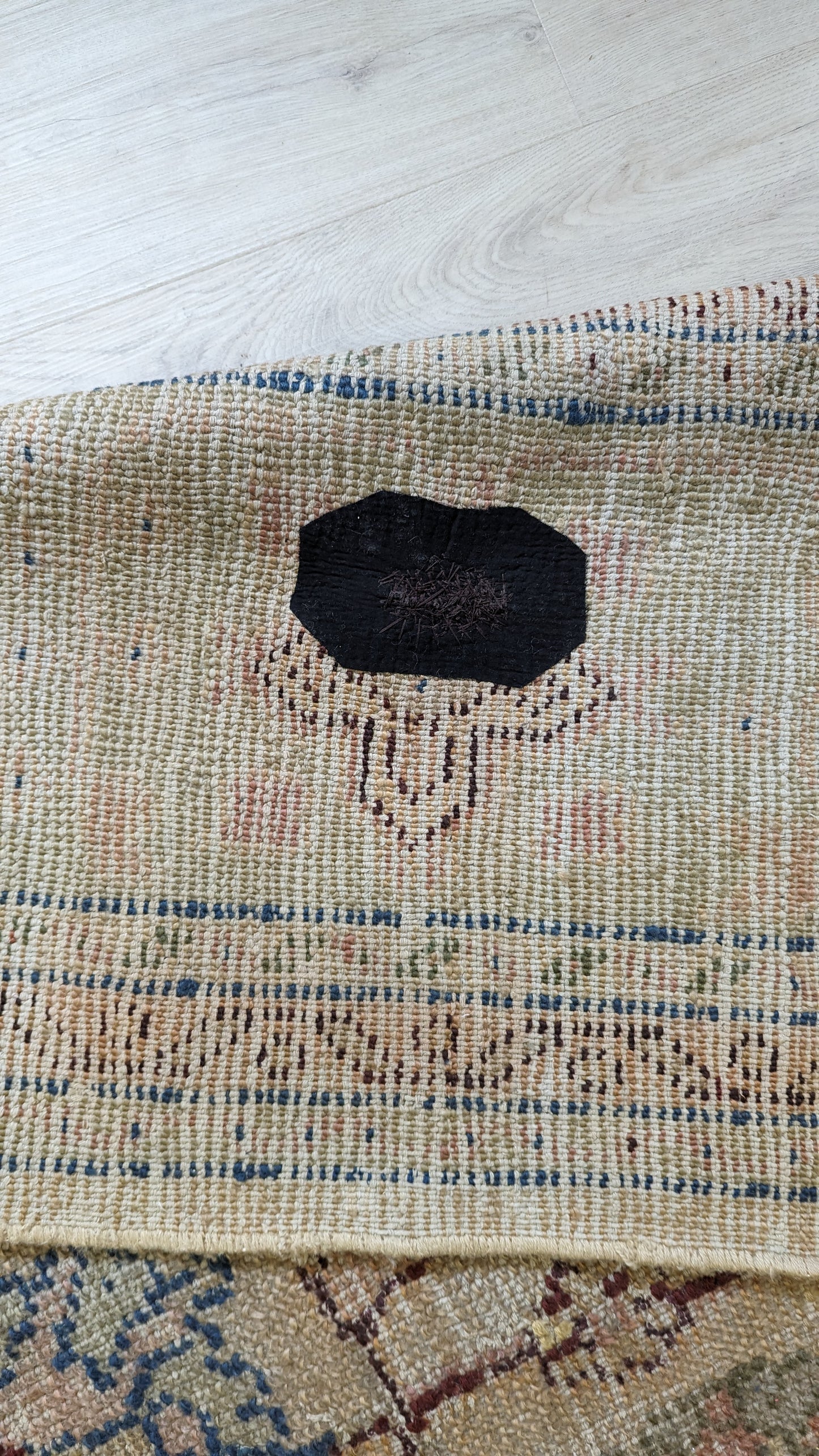 Vintage Borlu Turkish Rug, 10x17 - "Bohemian Palace Oushak"
