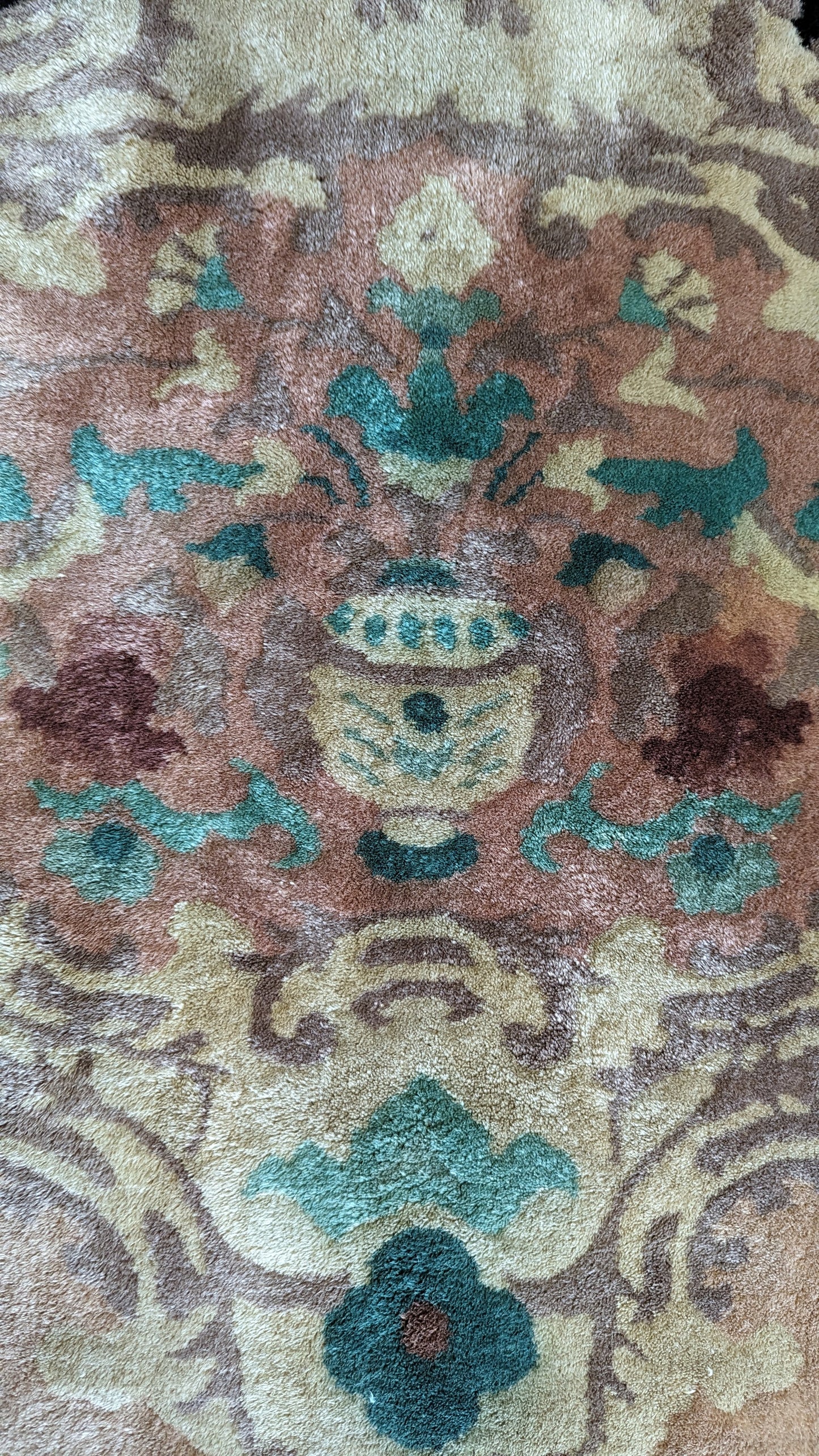 Antique Art Deco Chinese Rug, 9x12
