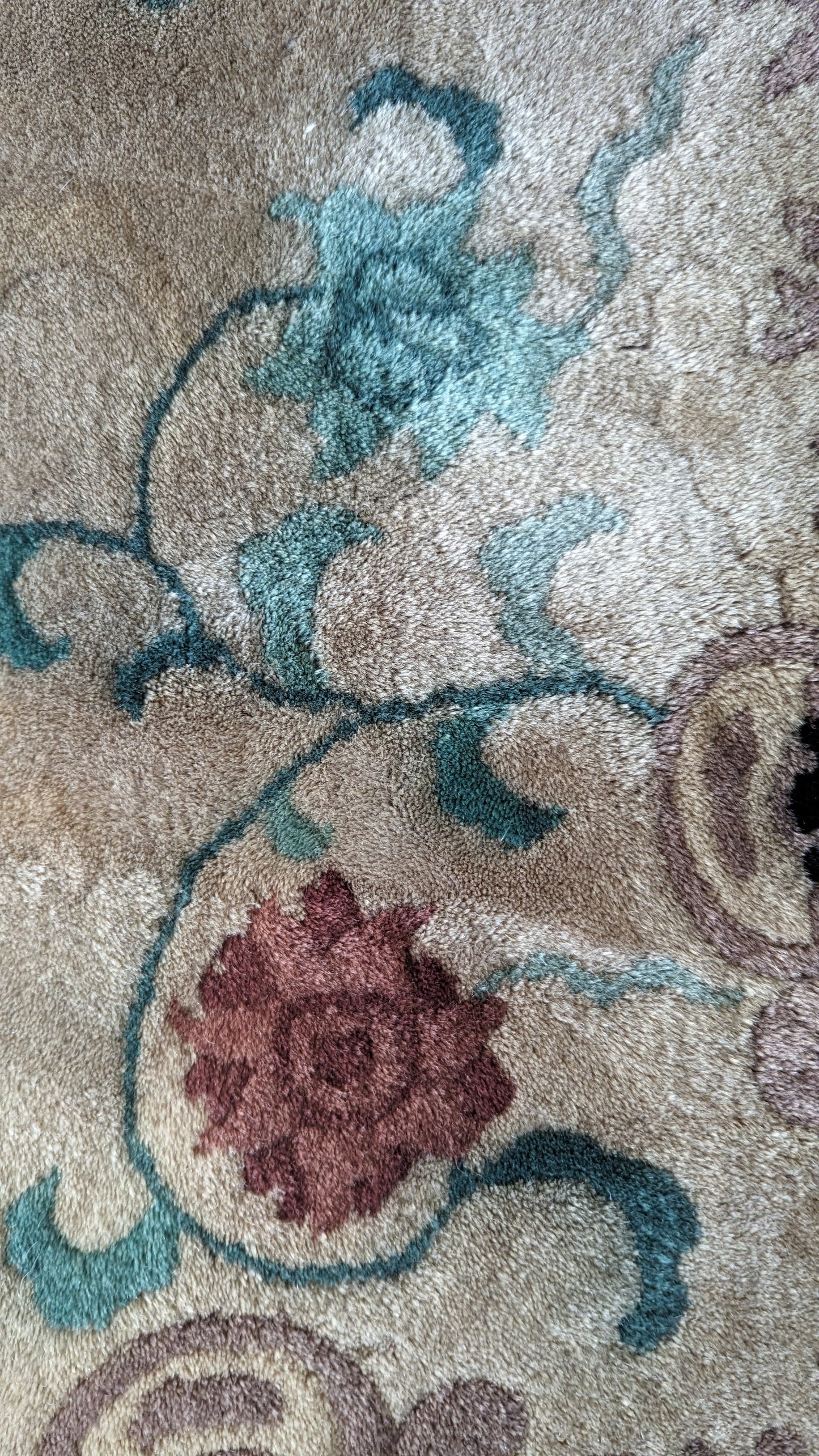 Antique Art Deco Chinese Rug, 9x12