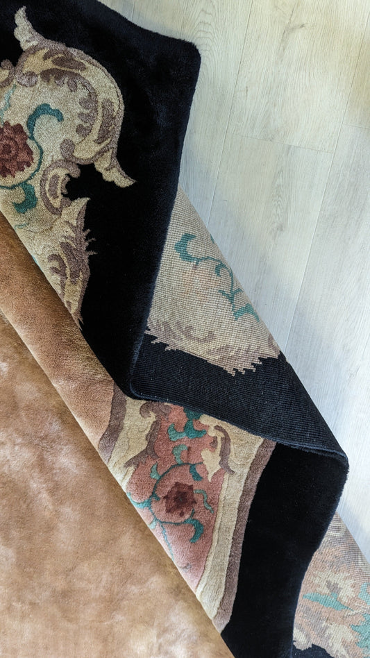 Antique Art Deco Chinese Rug, 9x12