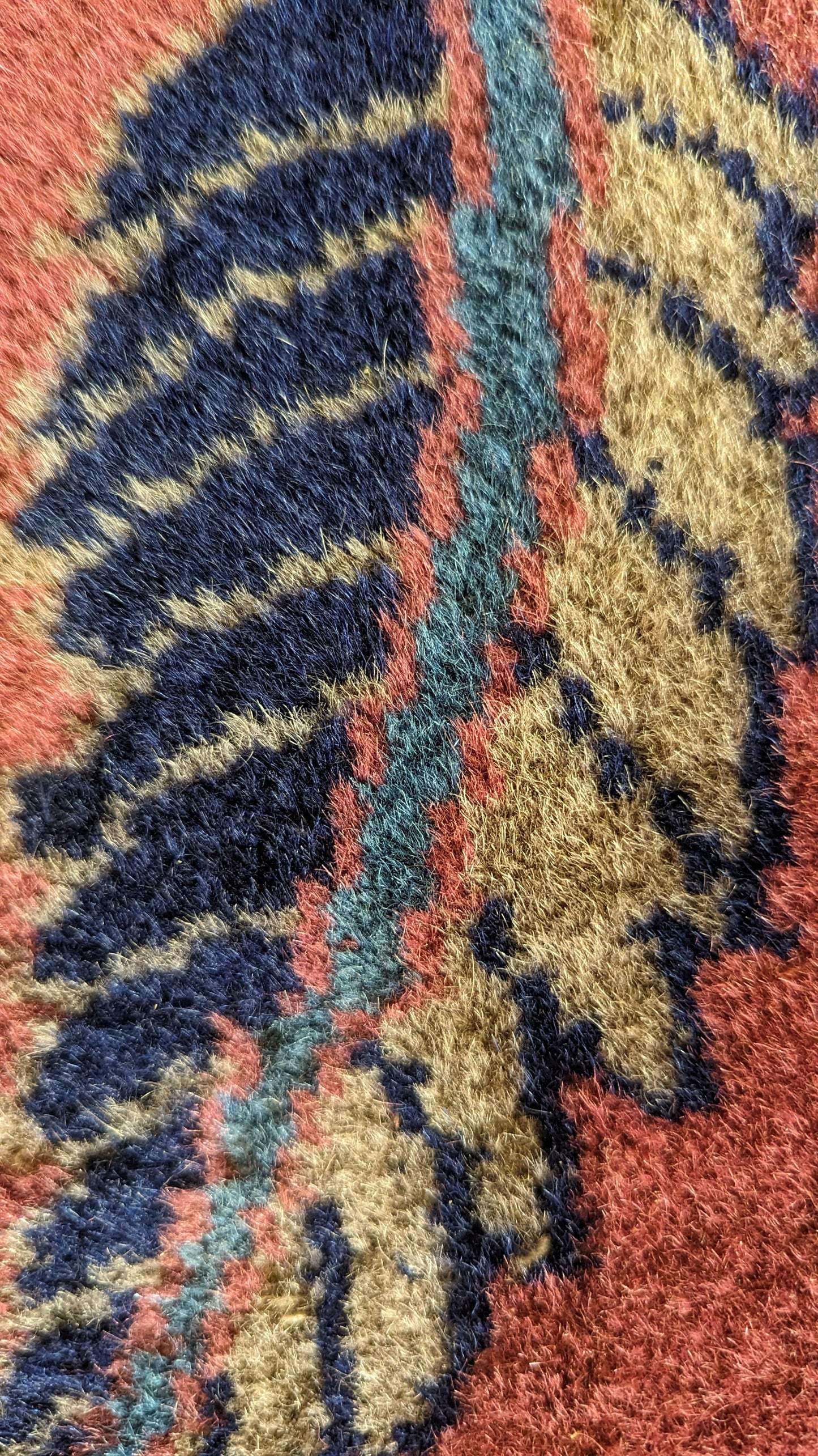 Antique Turkish Rug, 10x13 - "The Plum Rose Palace"