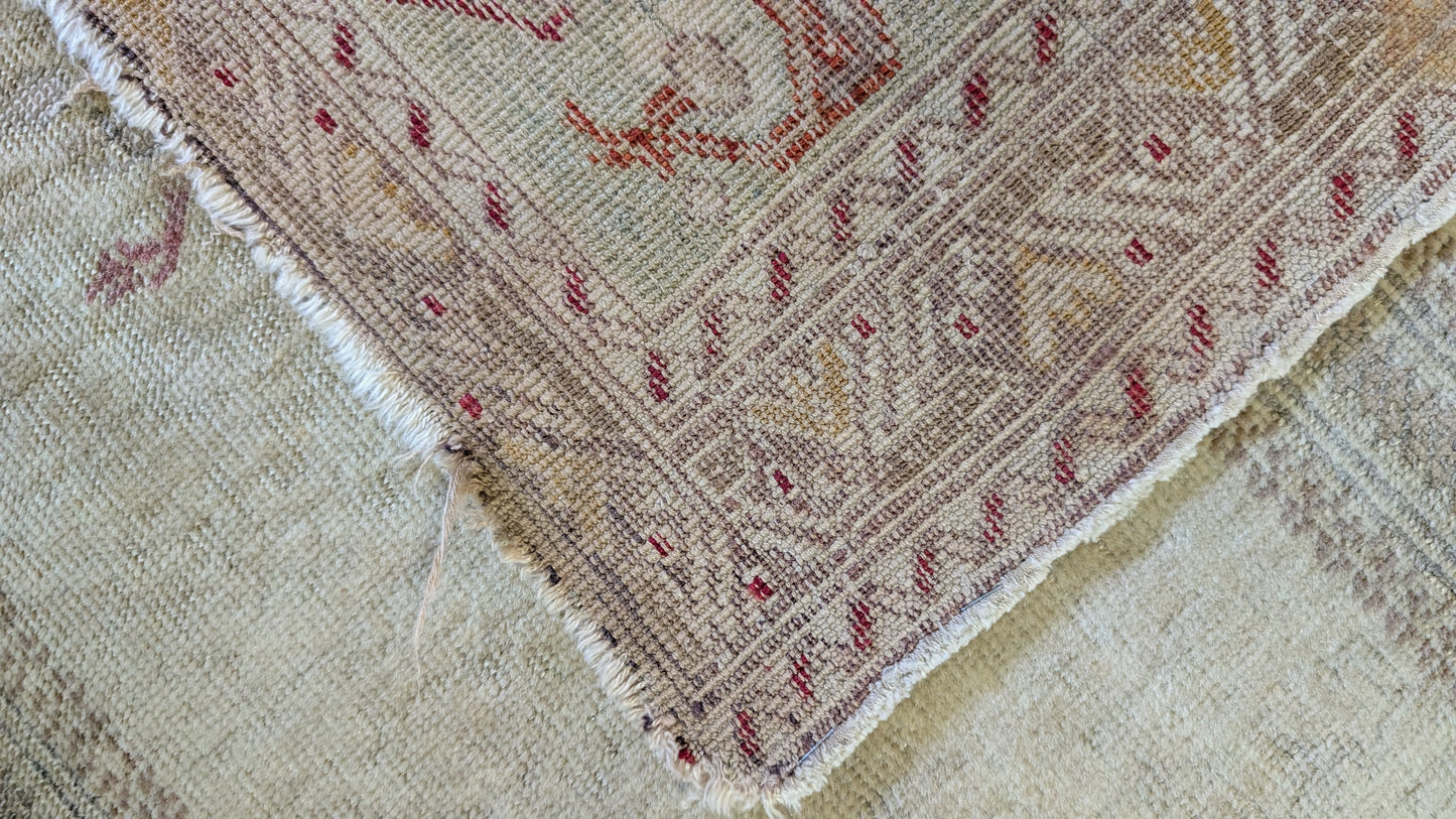 Antique Turkish Prayer Rug, 4'2"x5'6" - Anatolian Dawn