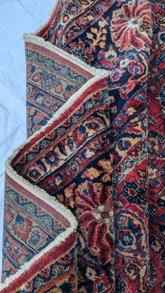 PENDING Antique Persian Sarouk Rug, Palace Size, 10'3"x19'
