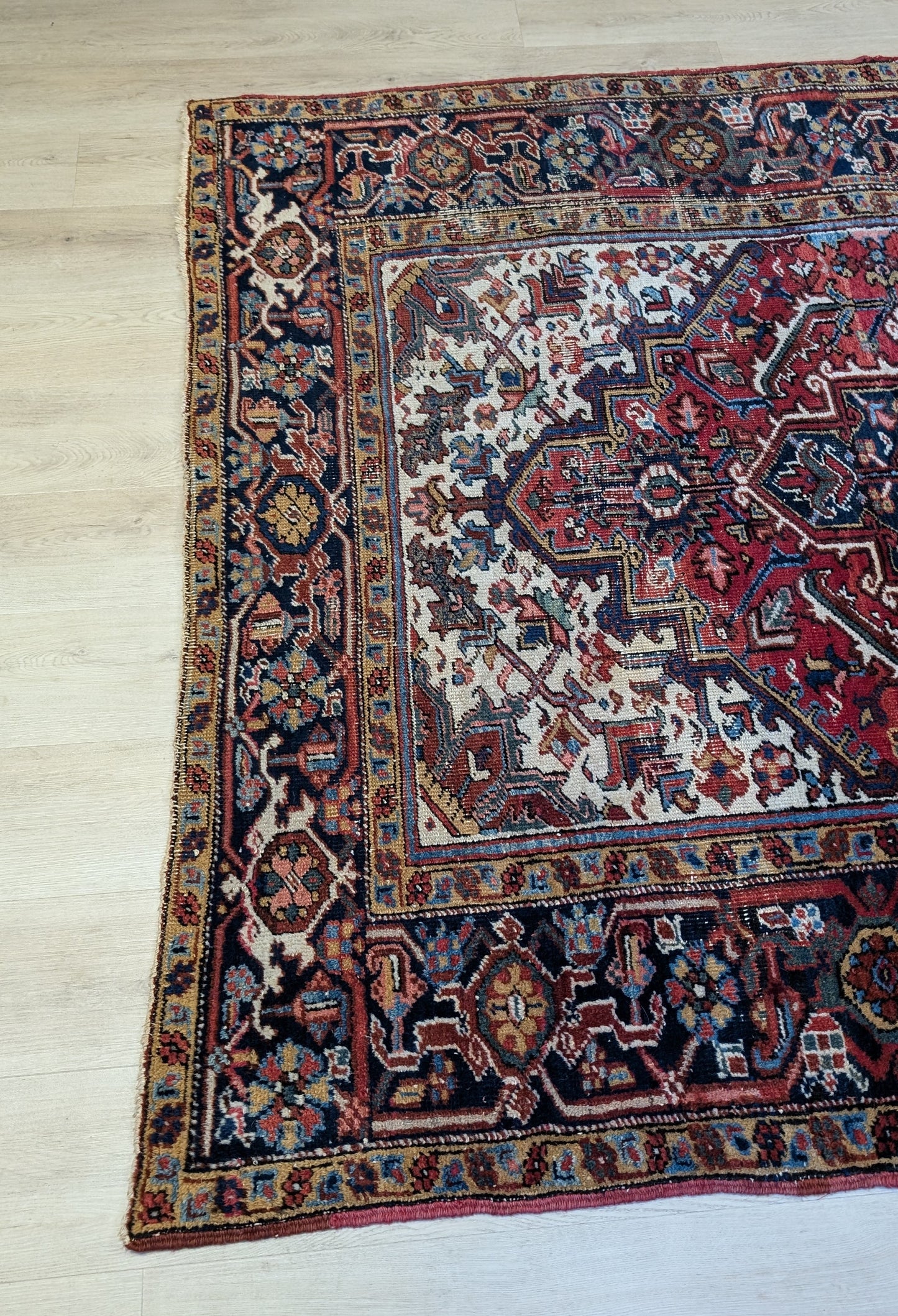 Vintage Heriz Persian Rug, 5'9"x7'10"