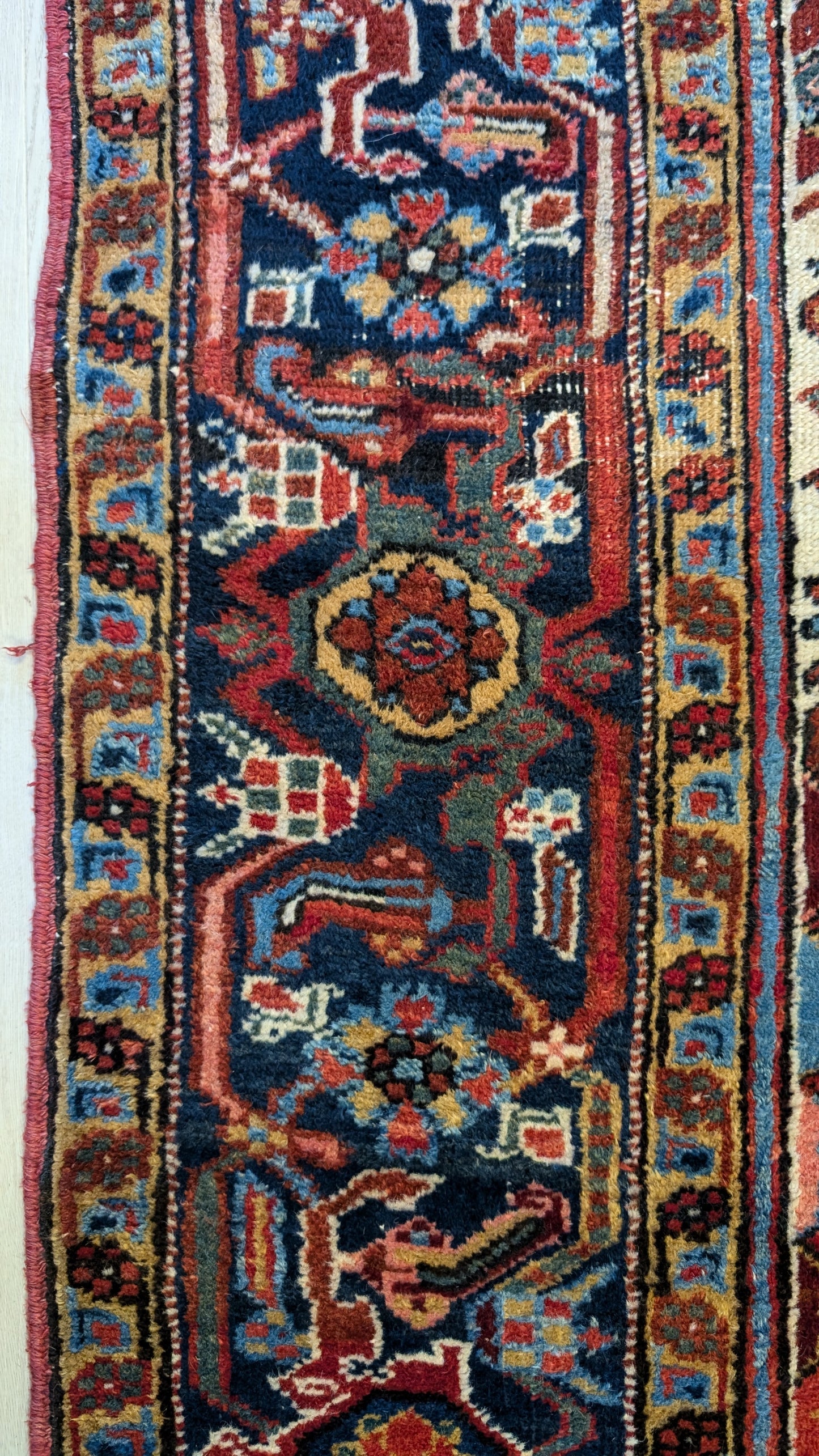 Vintage Heriz Persian Rug, 5'9"x7'10"
