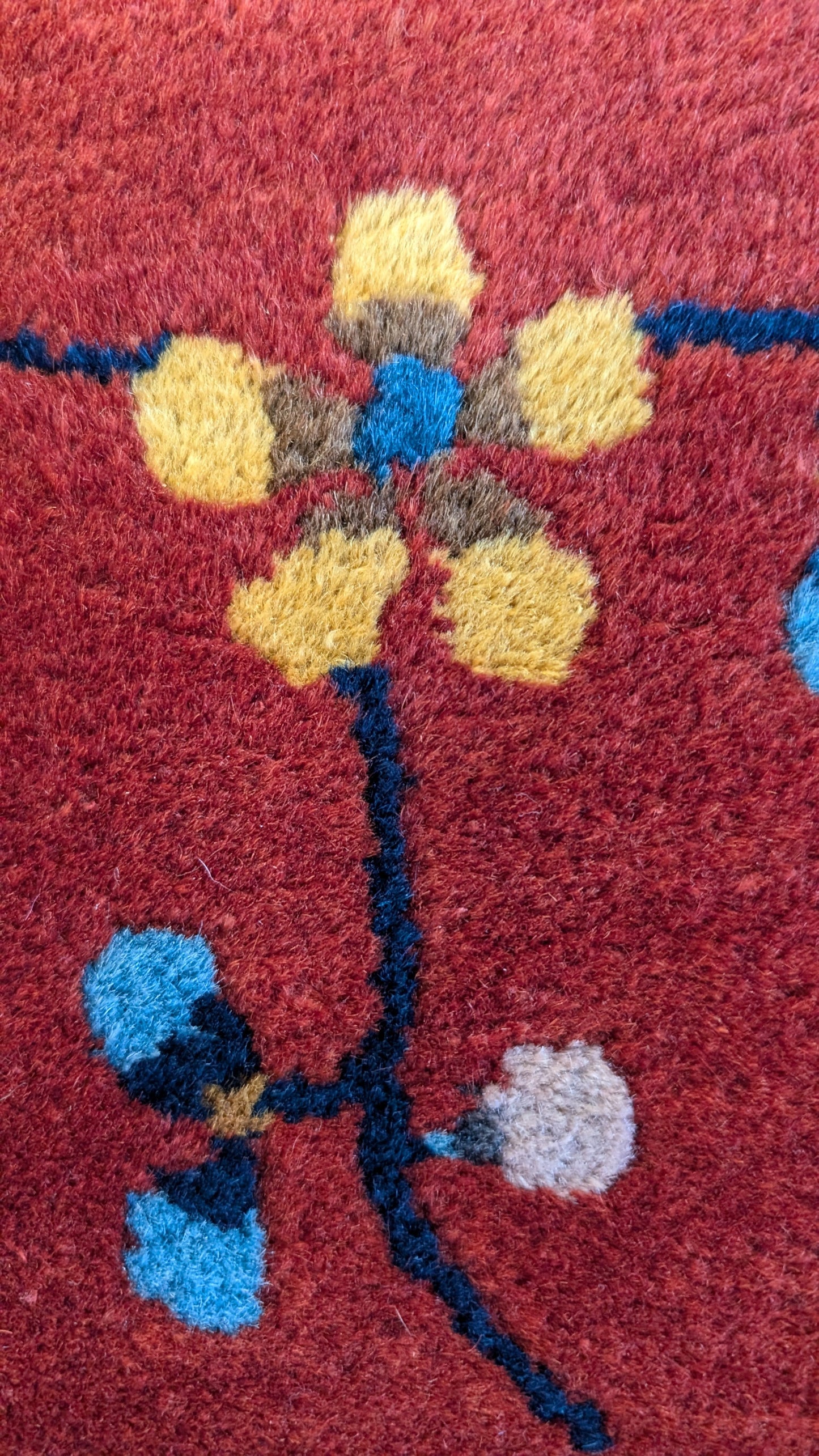 Antique Chinese Art Deco Rug, 9x12