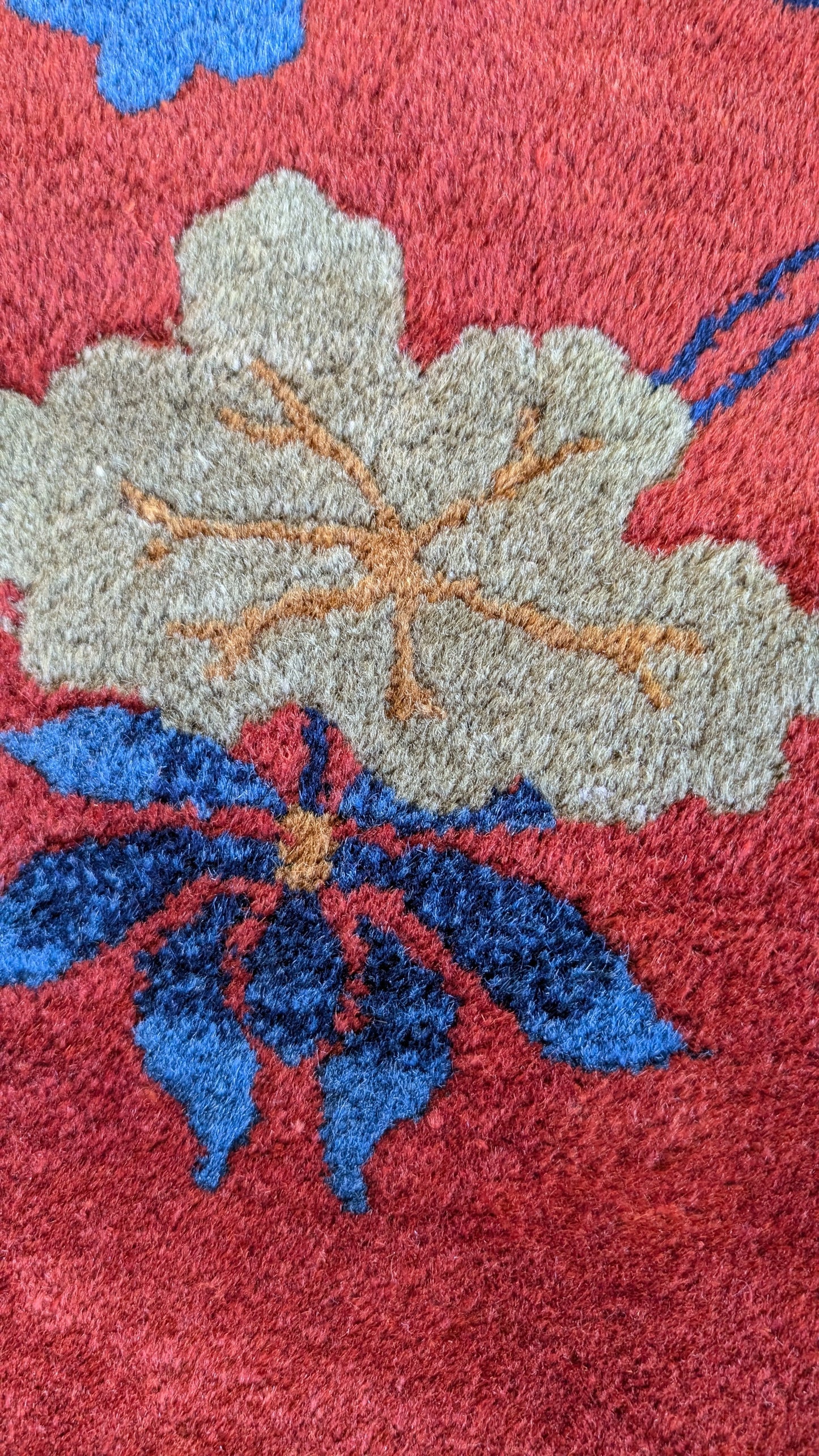 Antique Chinese Art Deco Rug, 9x12